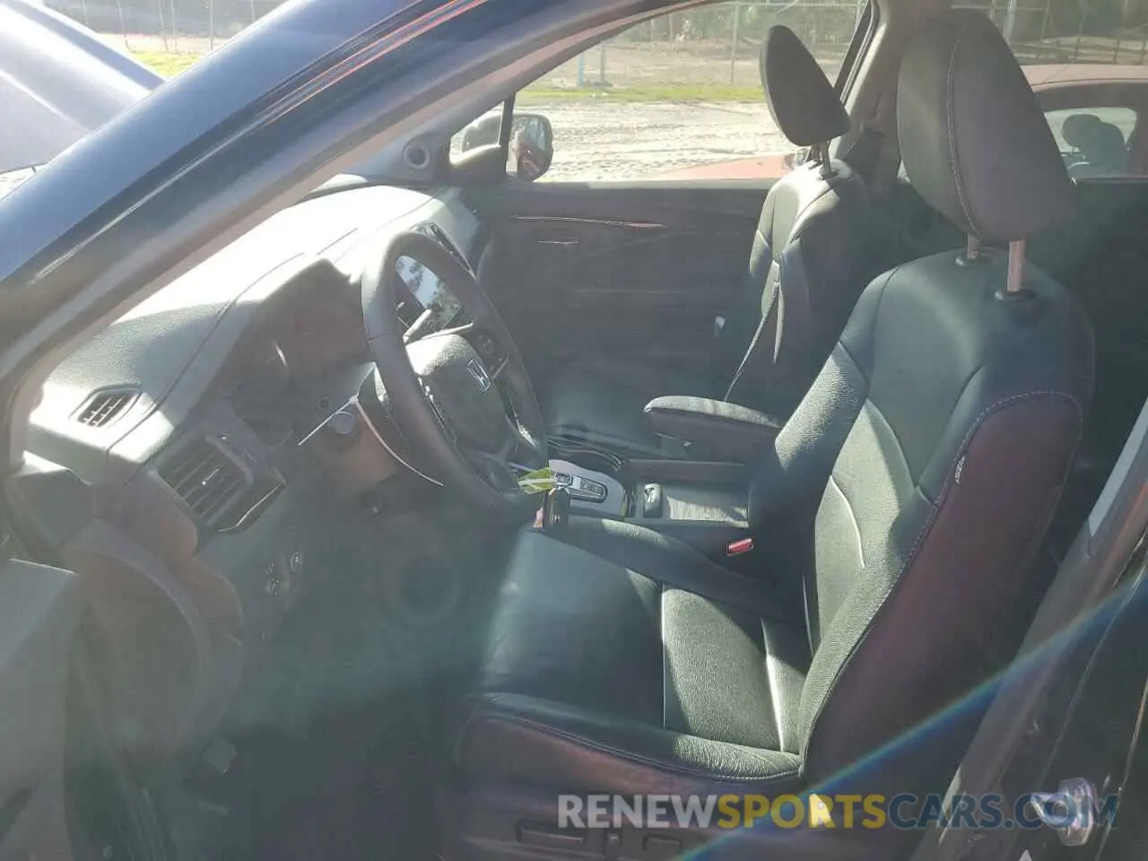 7 Фотография поврежденного автомобиля 5FNYF5H67MB017344 HONDA PILOT 2021