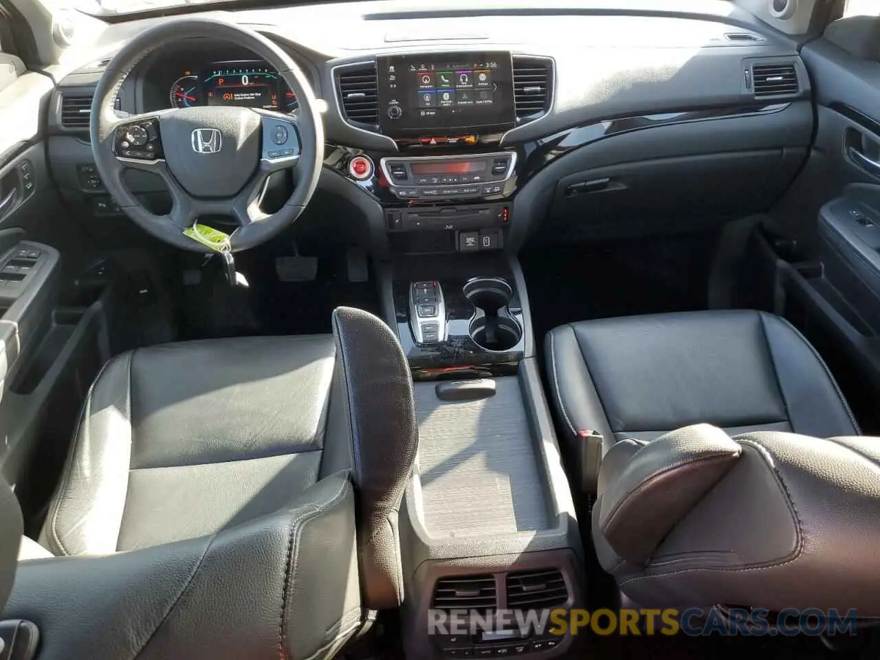 8 Фотография поврежденного автомобиля 5FNYF5H67MB017344 HONDA PILOT 2021