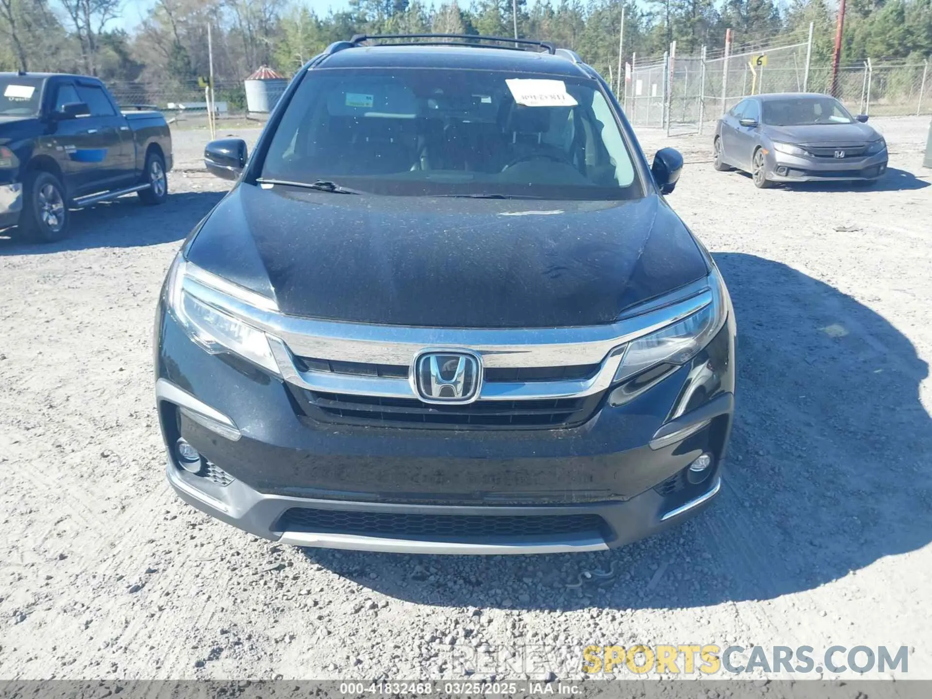 12 Photograph of a damaged car 5FNYF5H69MB034145 HONDA PILOT 2021