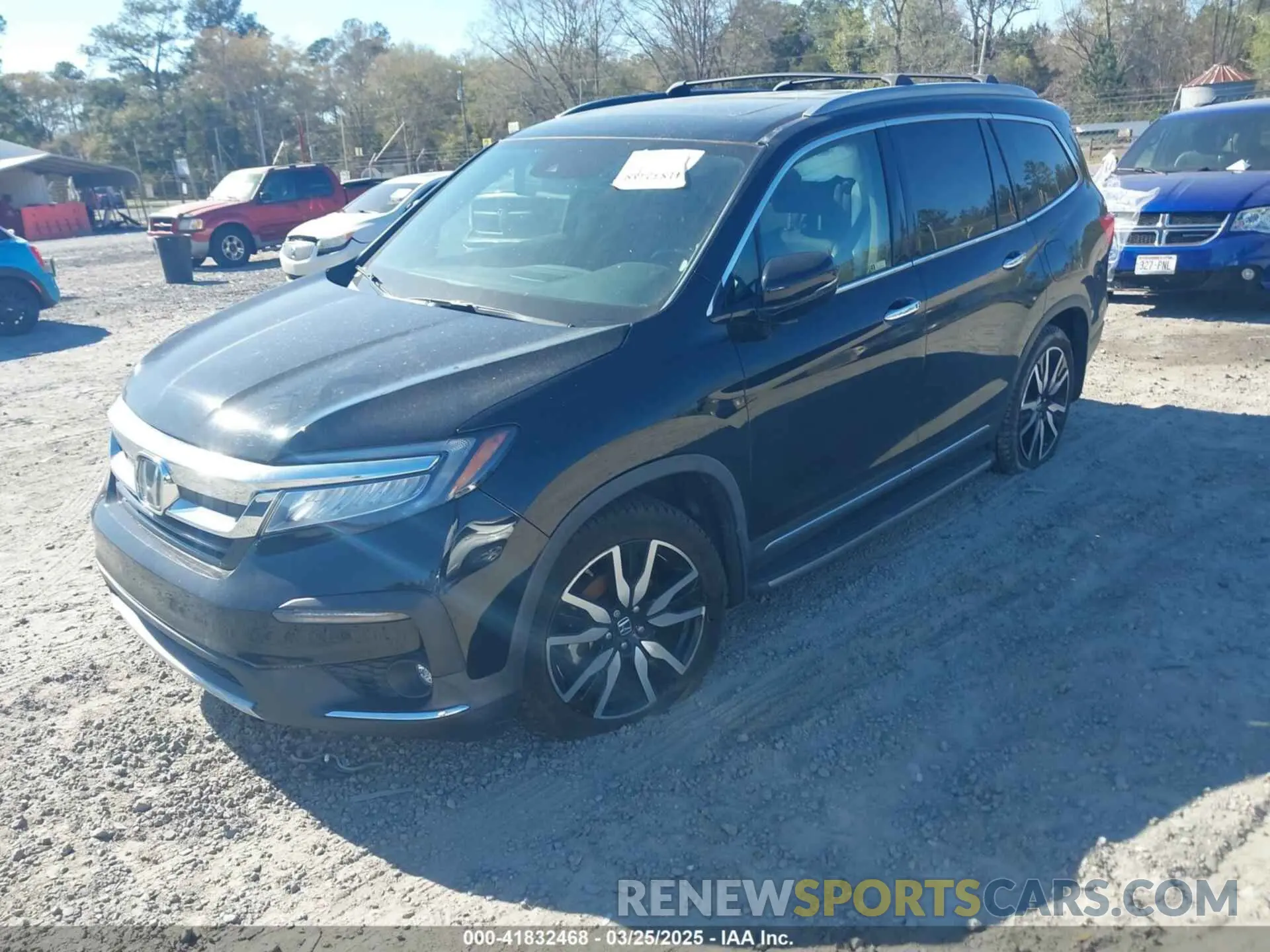 2 Photograph of a damaged car 5FNYF5H69MB034145 HONDA PILOT 2021