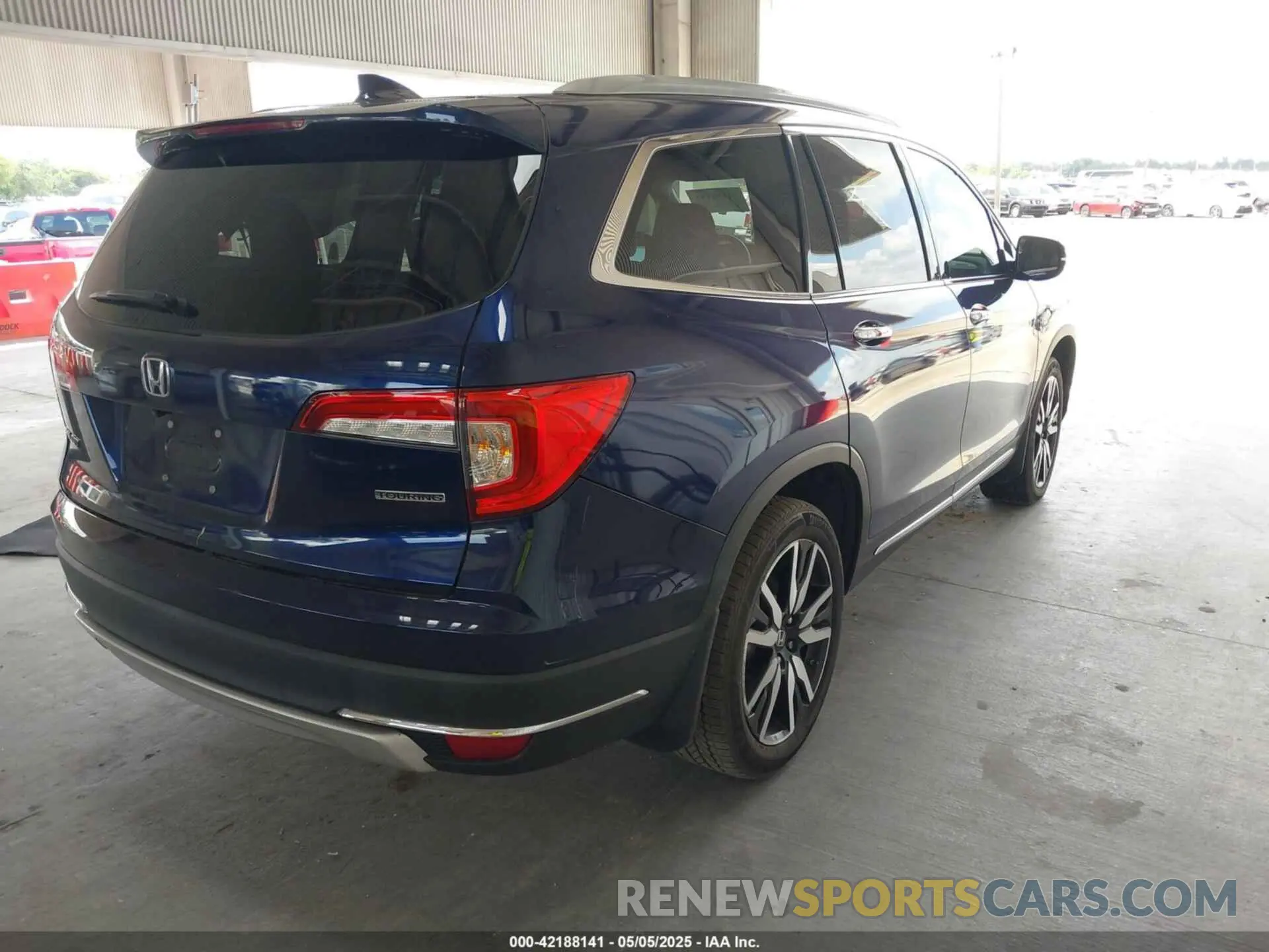 4 Фотография поврежденного автомобиля 5FNYF5H93MB002463 HONDA PILOT 2021