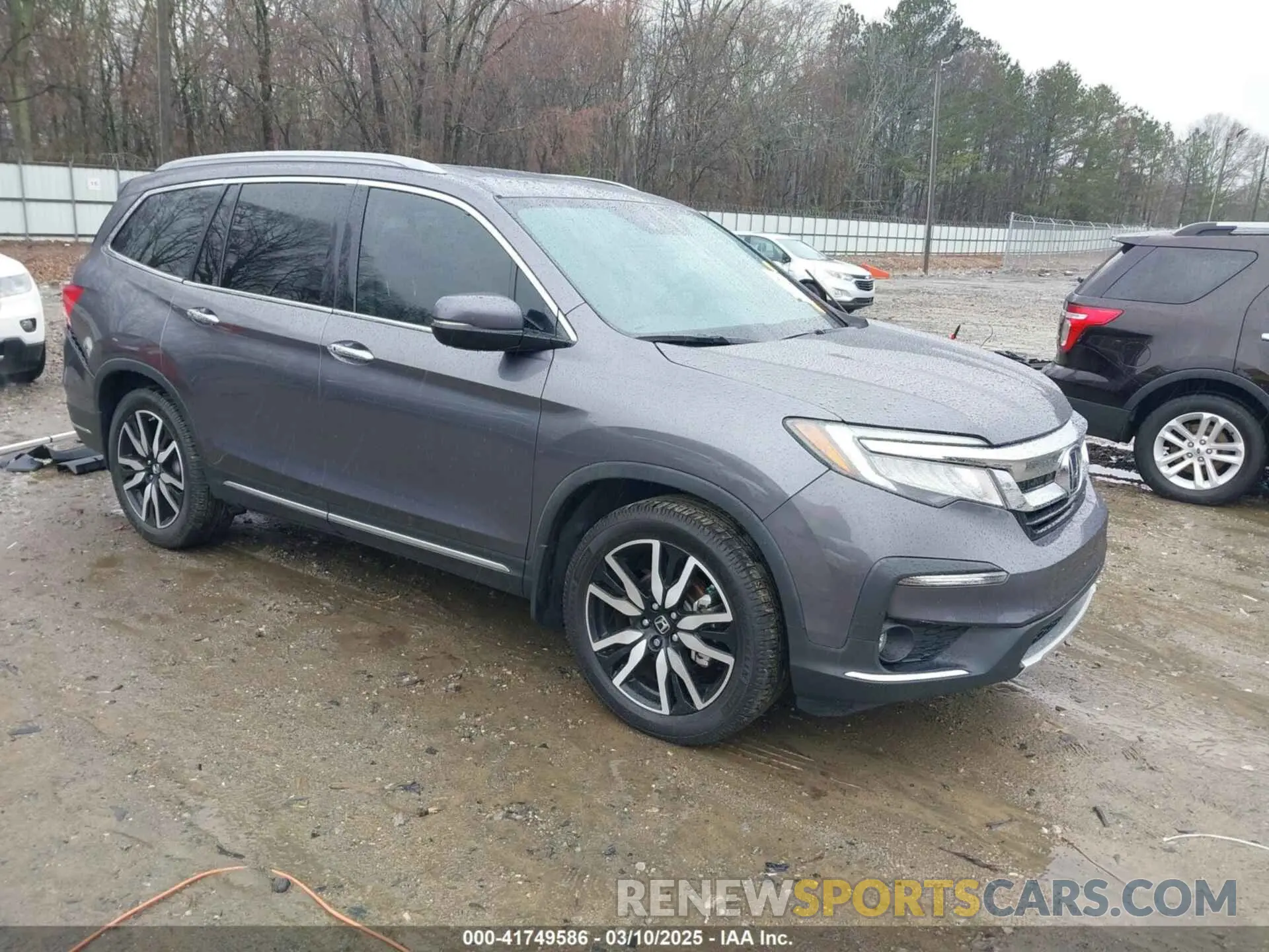 1 Фотография поврежденного автомобиля 5FNYF5H9XMB014190 HONDA PILOT 2021
