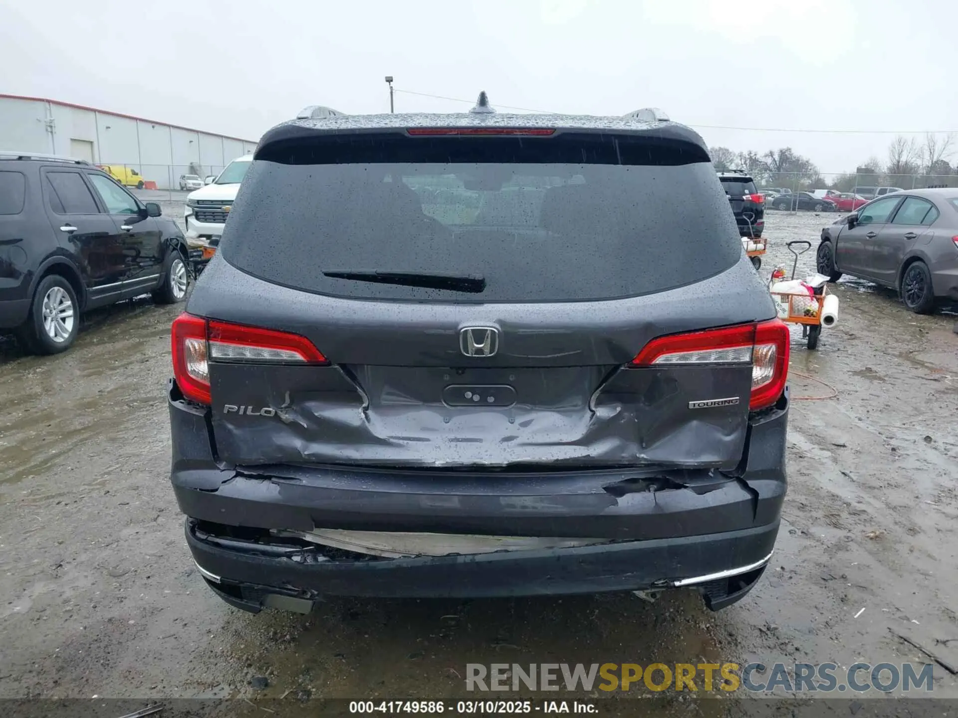 17 Фотография поврежденного автомобиля 5FNYF5H9XMB014190 HONDA PILOT 2021