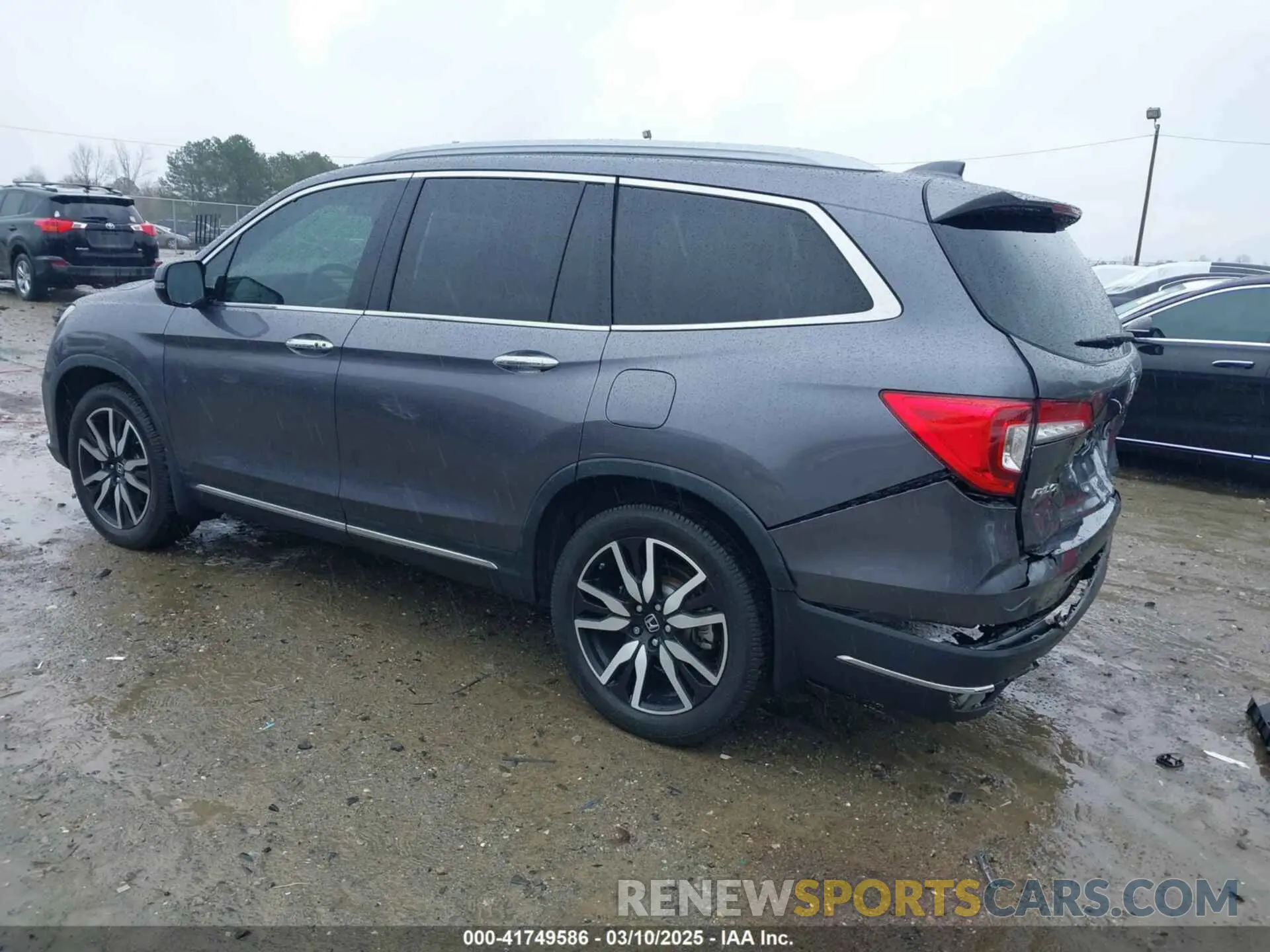 3 Фотография поврежденного автомобиля 5FNYF5H9XMB014190 HONDA PILOT 2021