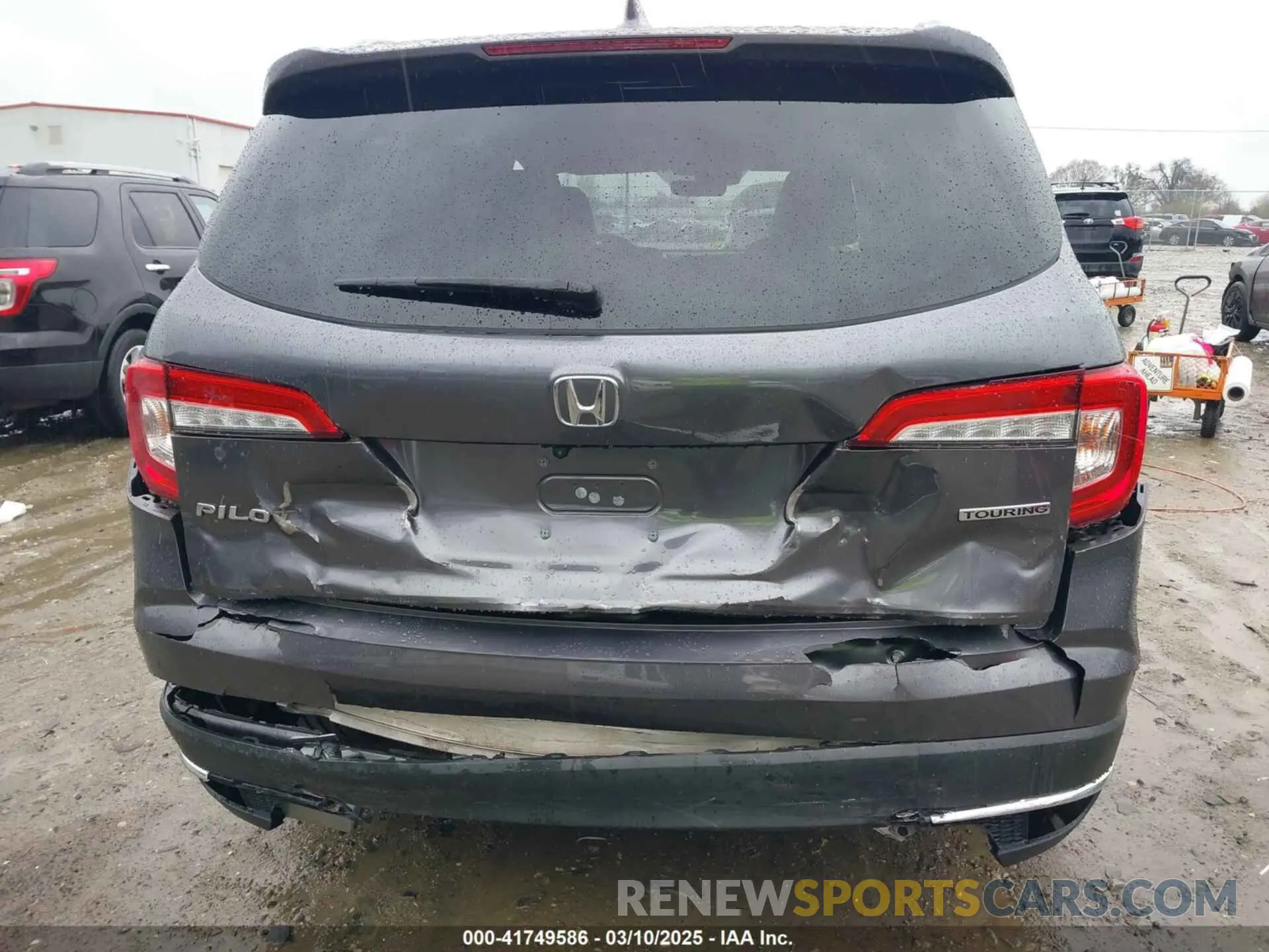 6 Фотография поврежденного автомобиля 5FNYF5H9XMB014190 HONDA PILOT 2021