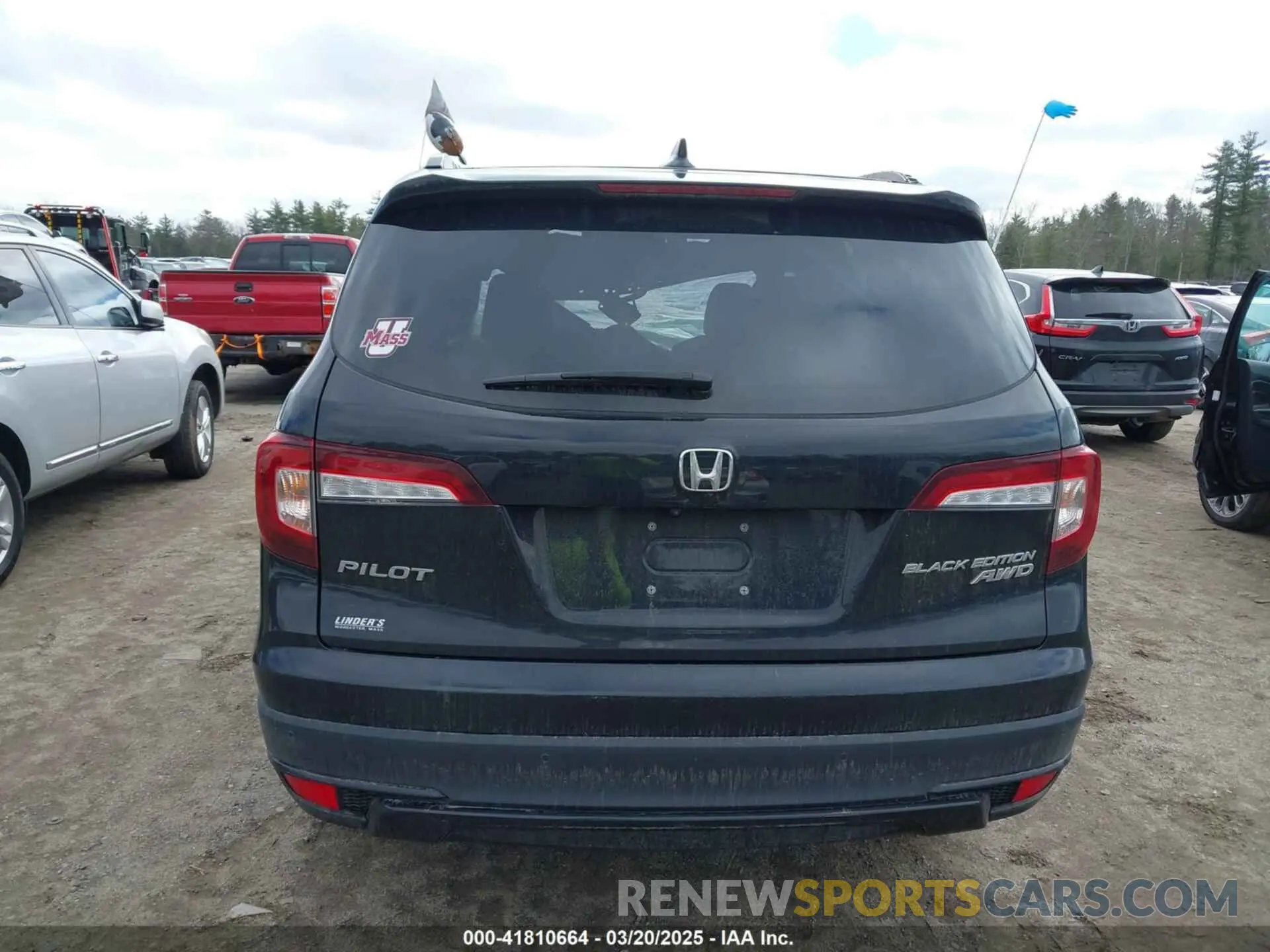 16 Фотография поврежденного автомобиля 5FNYF6H00MB504287 HONDA PILOT 2021