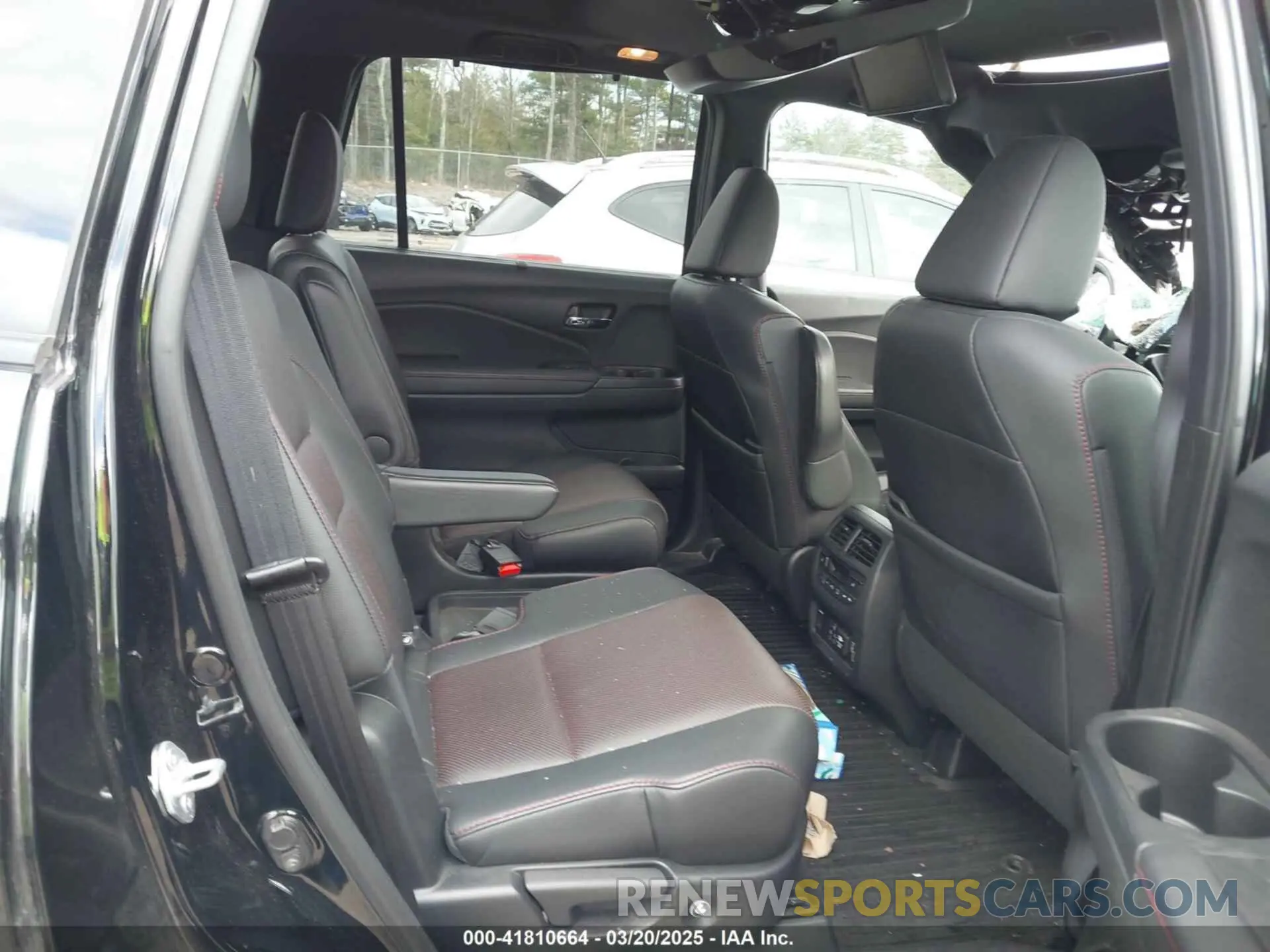 8 Фотография поврежденного автомобиля 5FNYF6H00MB504287 HONDA PILOT 2021