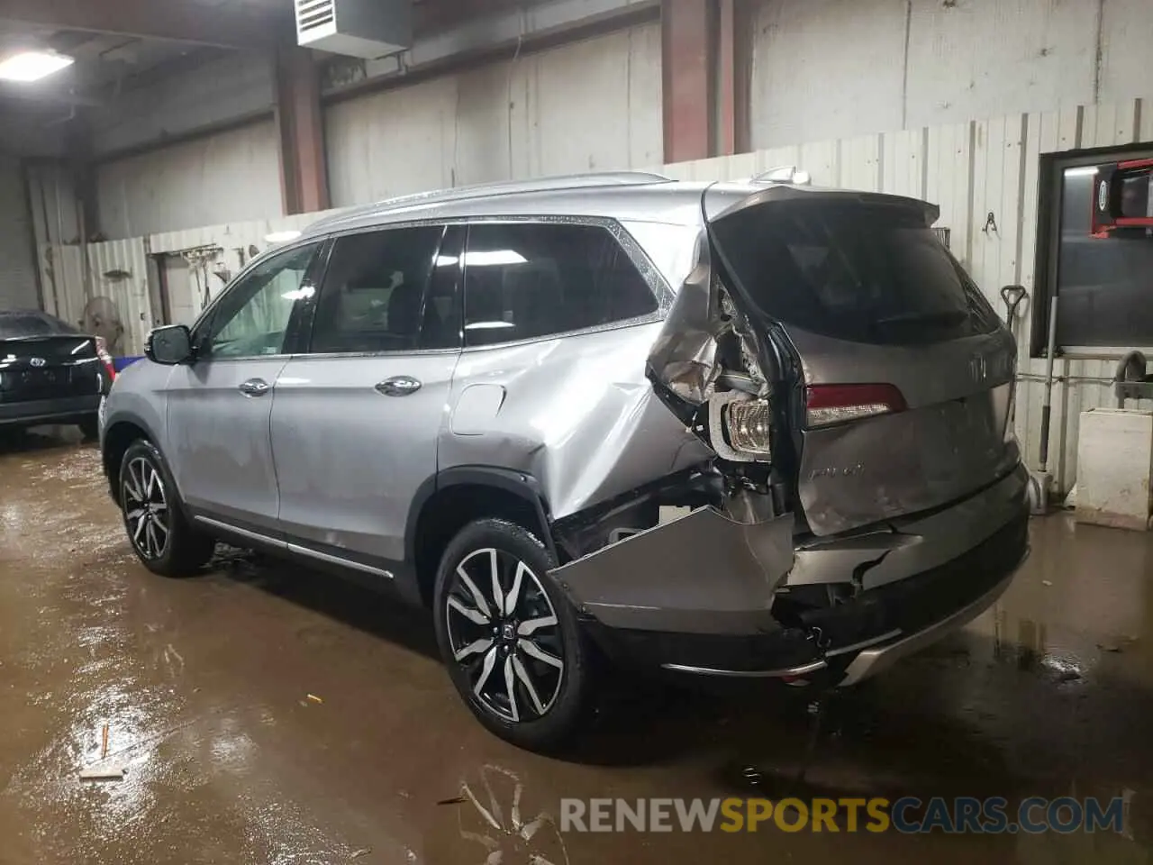 2 Фотография поврежденного автомобиля 5FNYF6H04MB053008 HONDA PILOT 2021