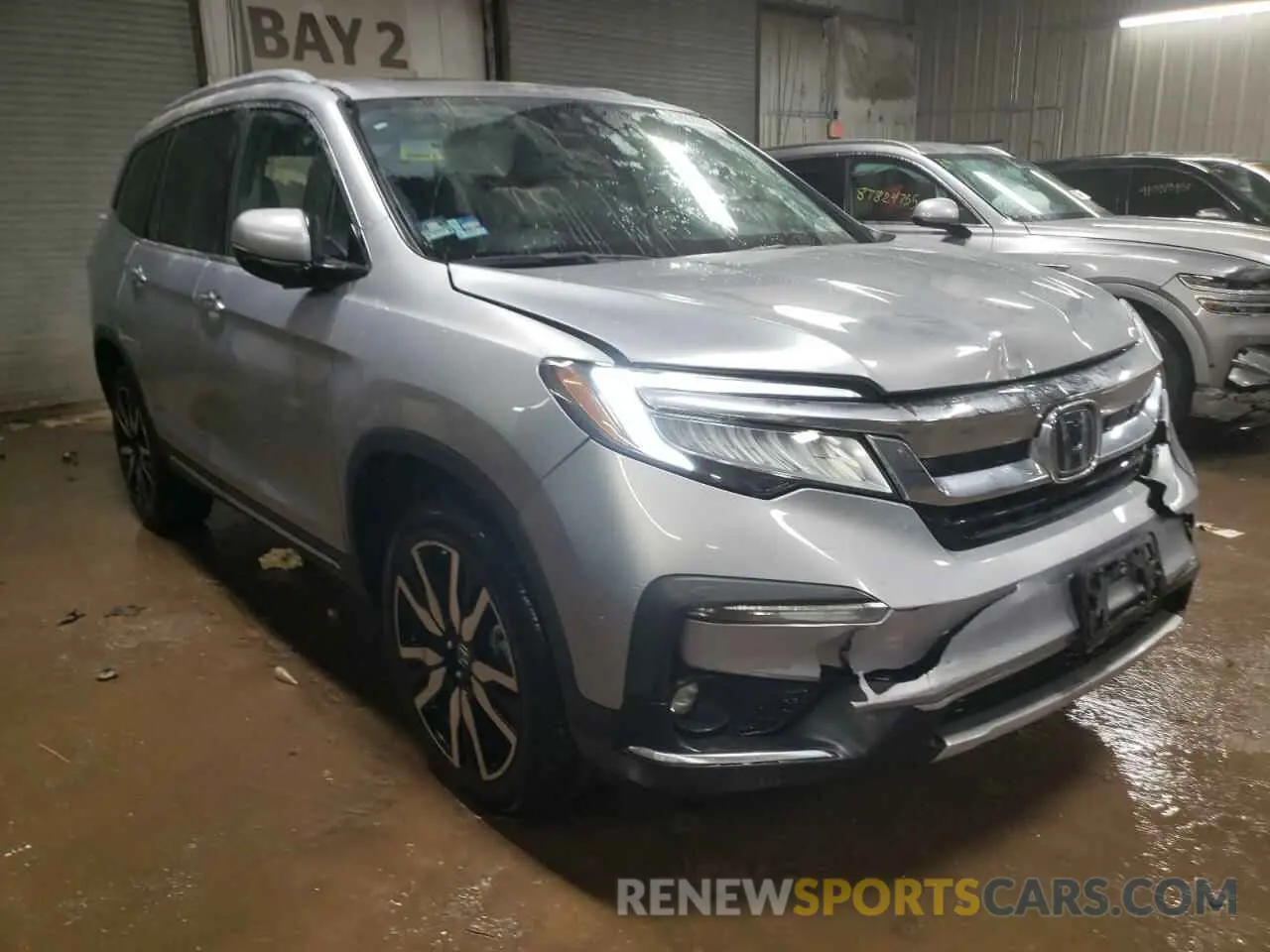 4 Фотография поврежденного автомобиля 5FNYF6H04MB053008 HONDA PILOT 2021
