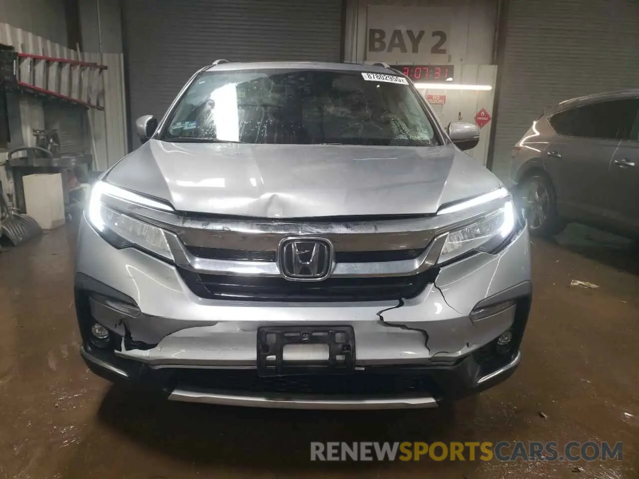5 Фотография поврежденного автомобиля 5FNYF6H04MB053008 HONDA PILOT 2021