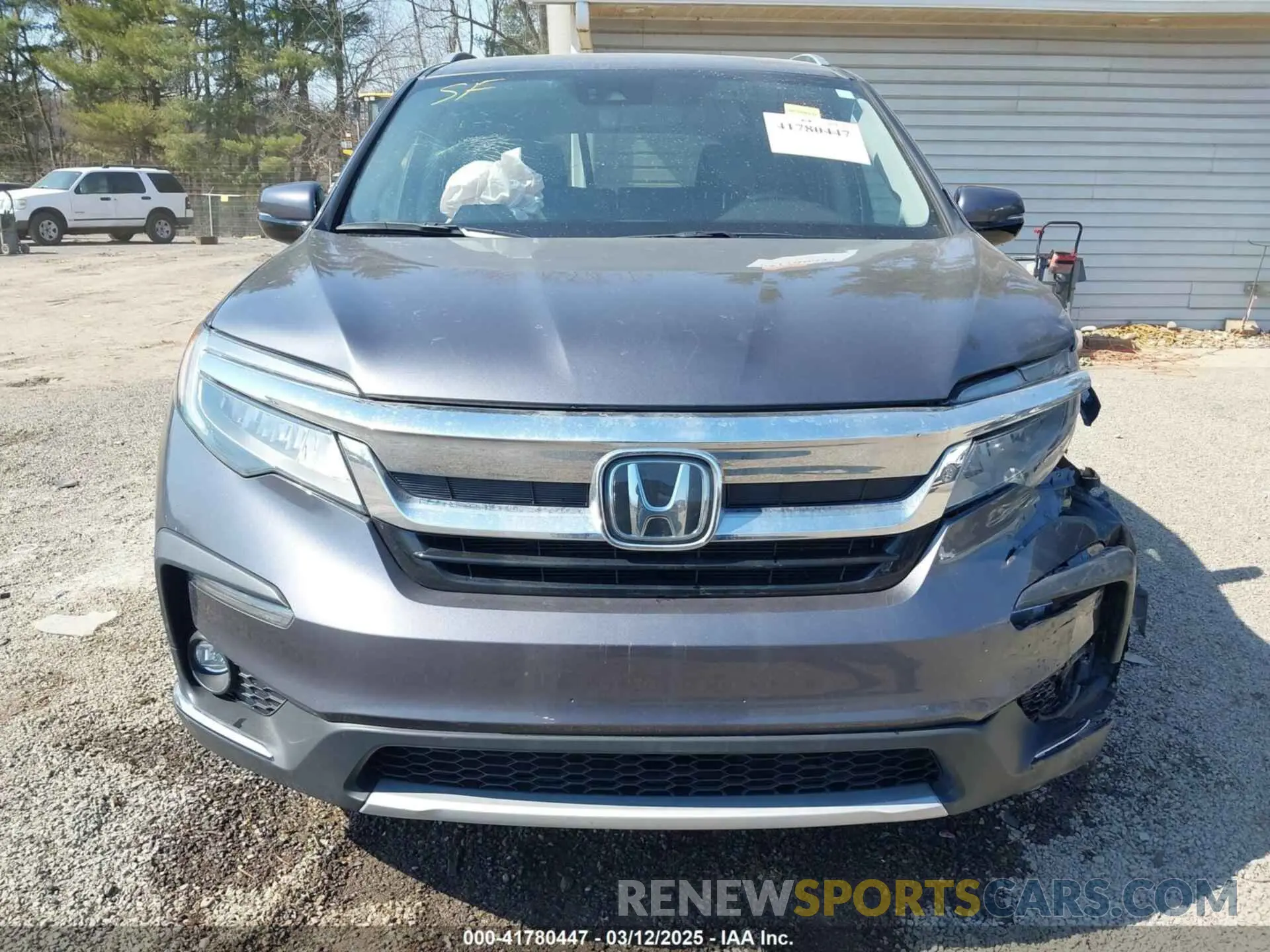 12 Photograph of a damaged car 5FNYF6H07MB024540 HONDA PILOT 2021