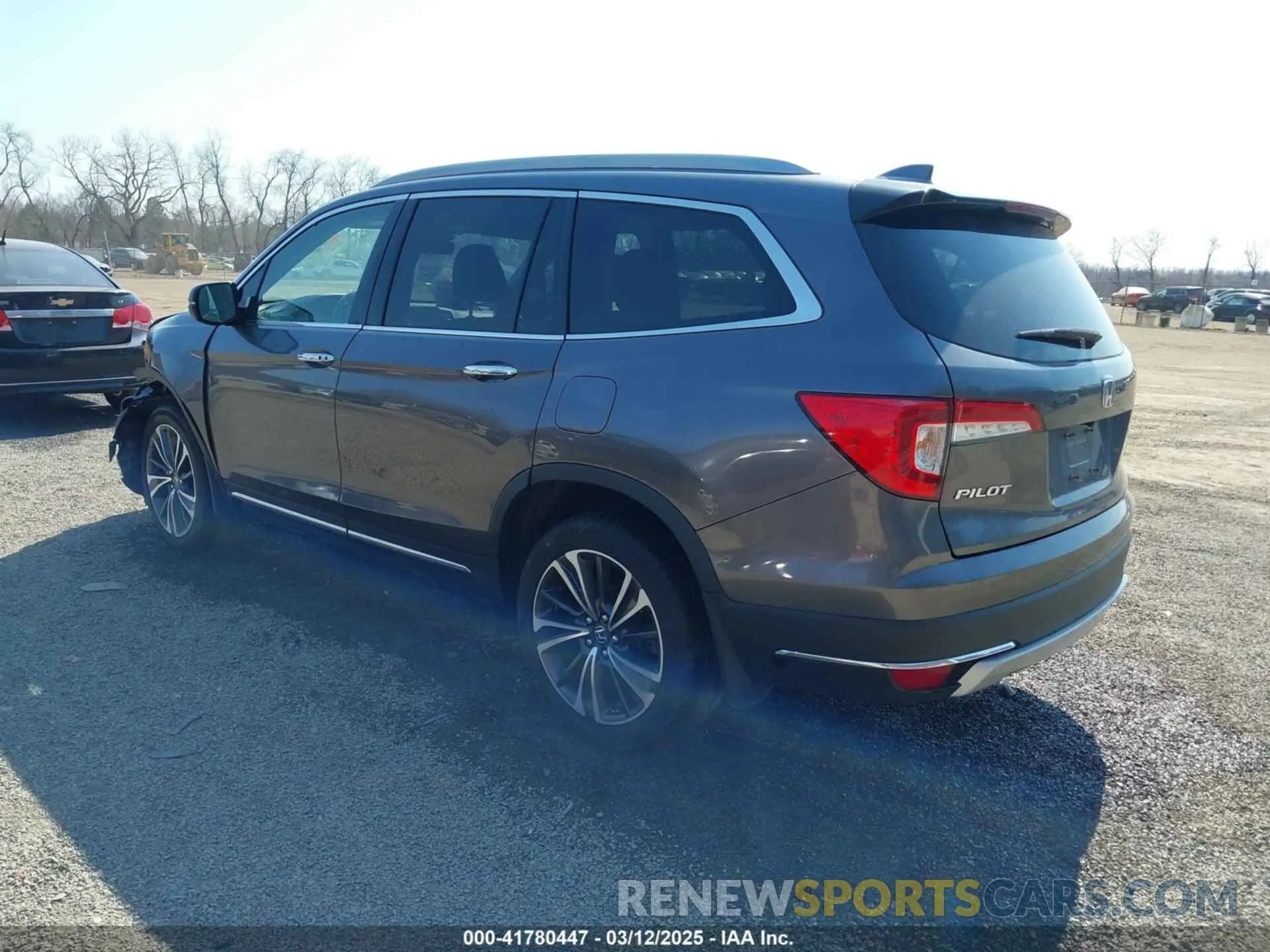 3 Photograph of a damaged car 5FNYF6H07MB024540 HONDA PILOT 2021