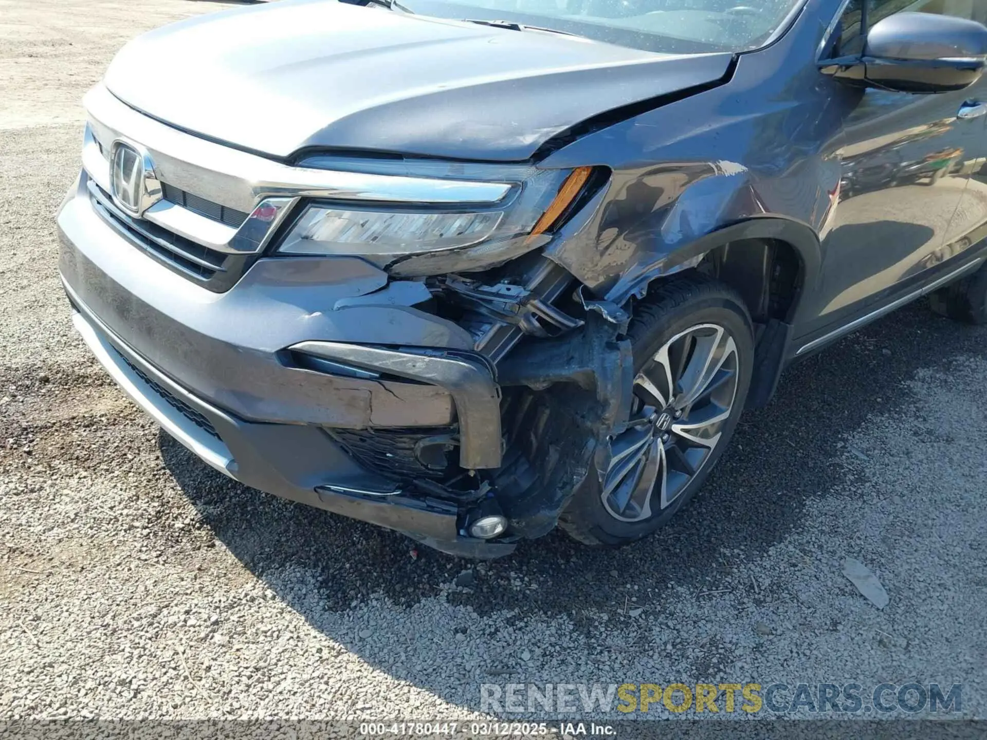 6 Photograph of a damaged car 5FNYF6H07MB024540 HONDA PILOT 2021