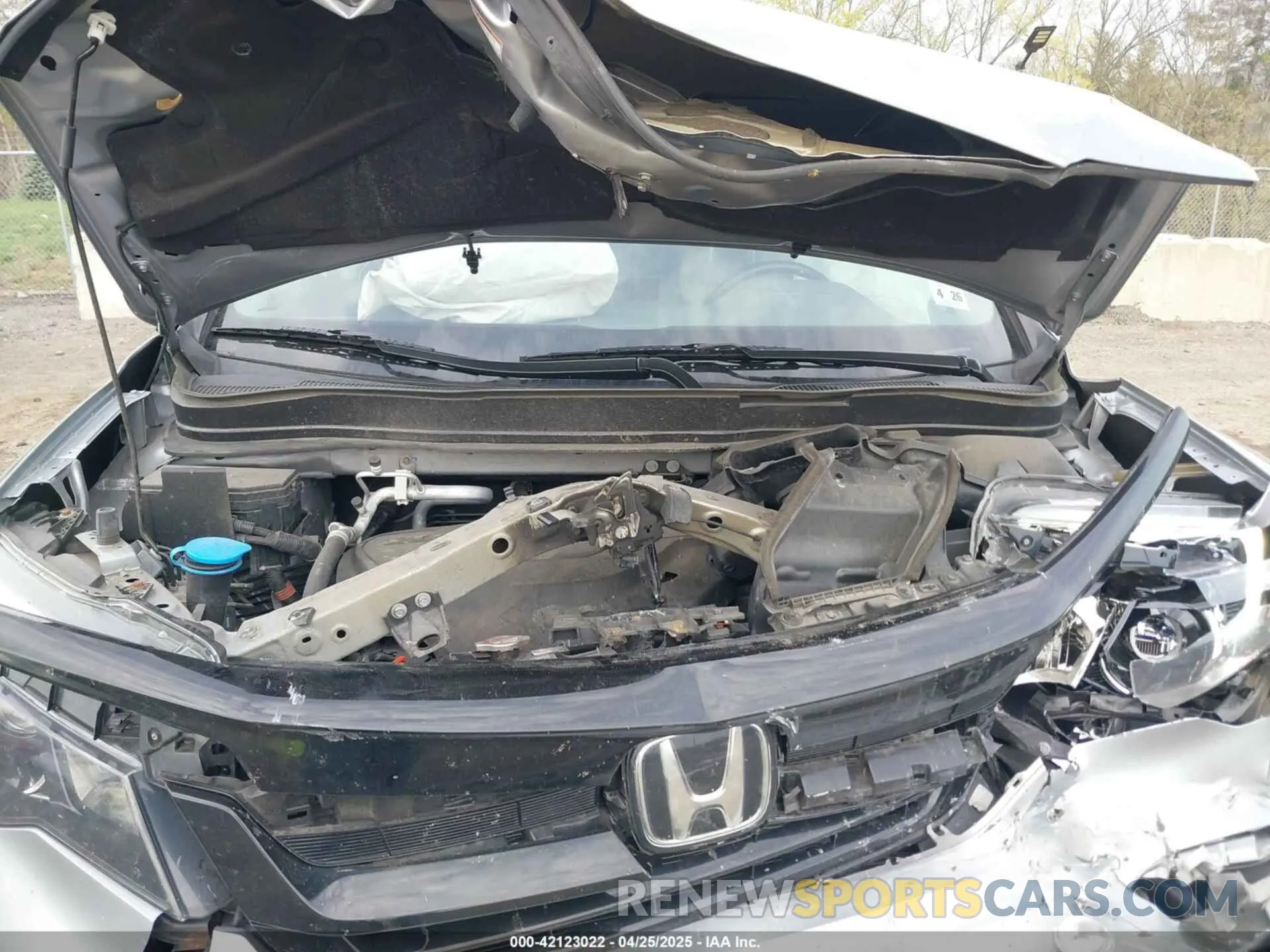 10 Photograph of a damaged car 5FNYF6H20MB061334 HONDA PILOT 2021