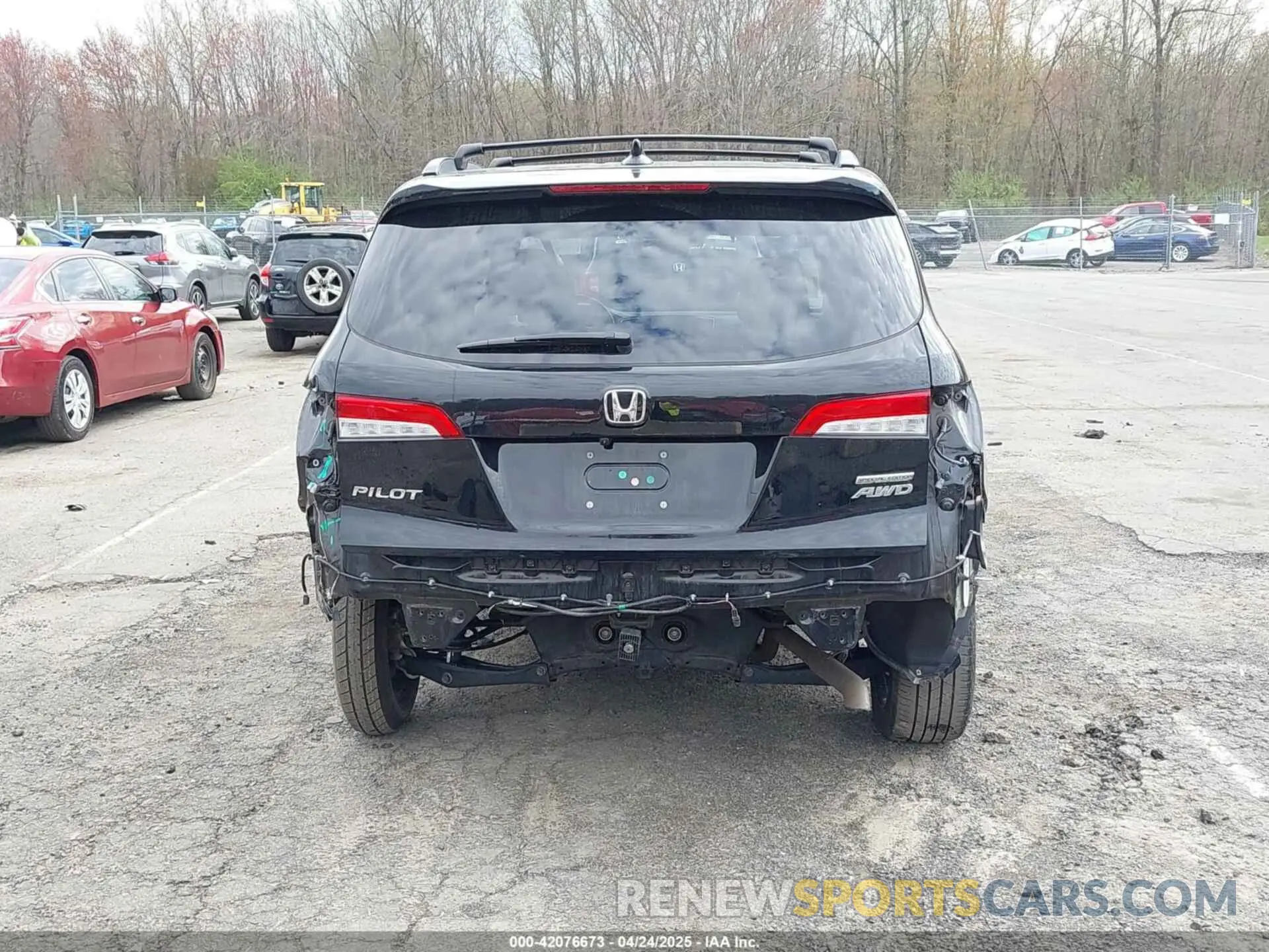 17 Фотография поврежденного автомобиля 5FNYF6H20MB096827 HONDA PILOT 2021