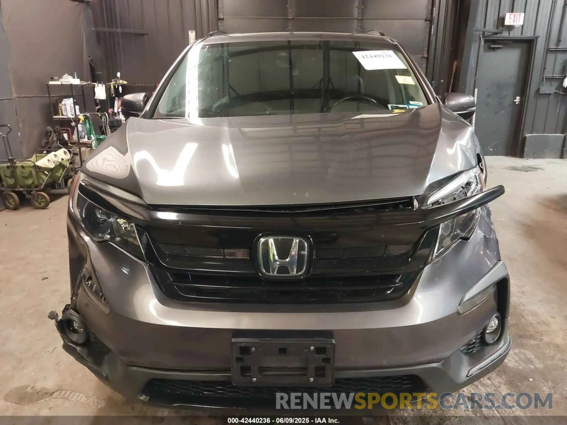 12 Photograph of a damaged car 5FNYF6H21MB083598 HONDA PILOT 2021