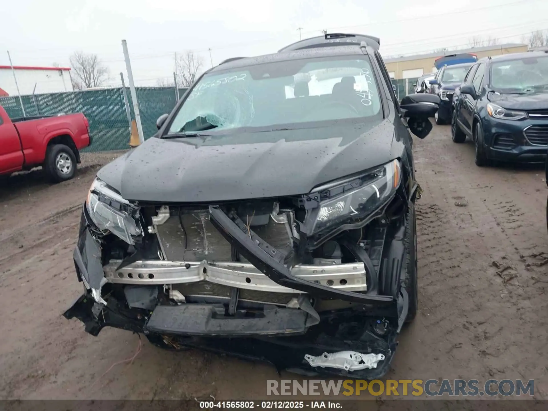 12 Photograph of a damaged car 5FNYF6H23MB047850 HONDA PILOT 2021