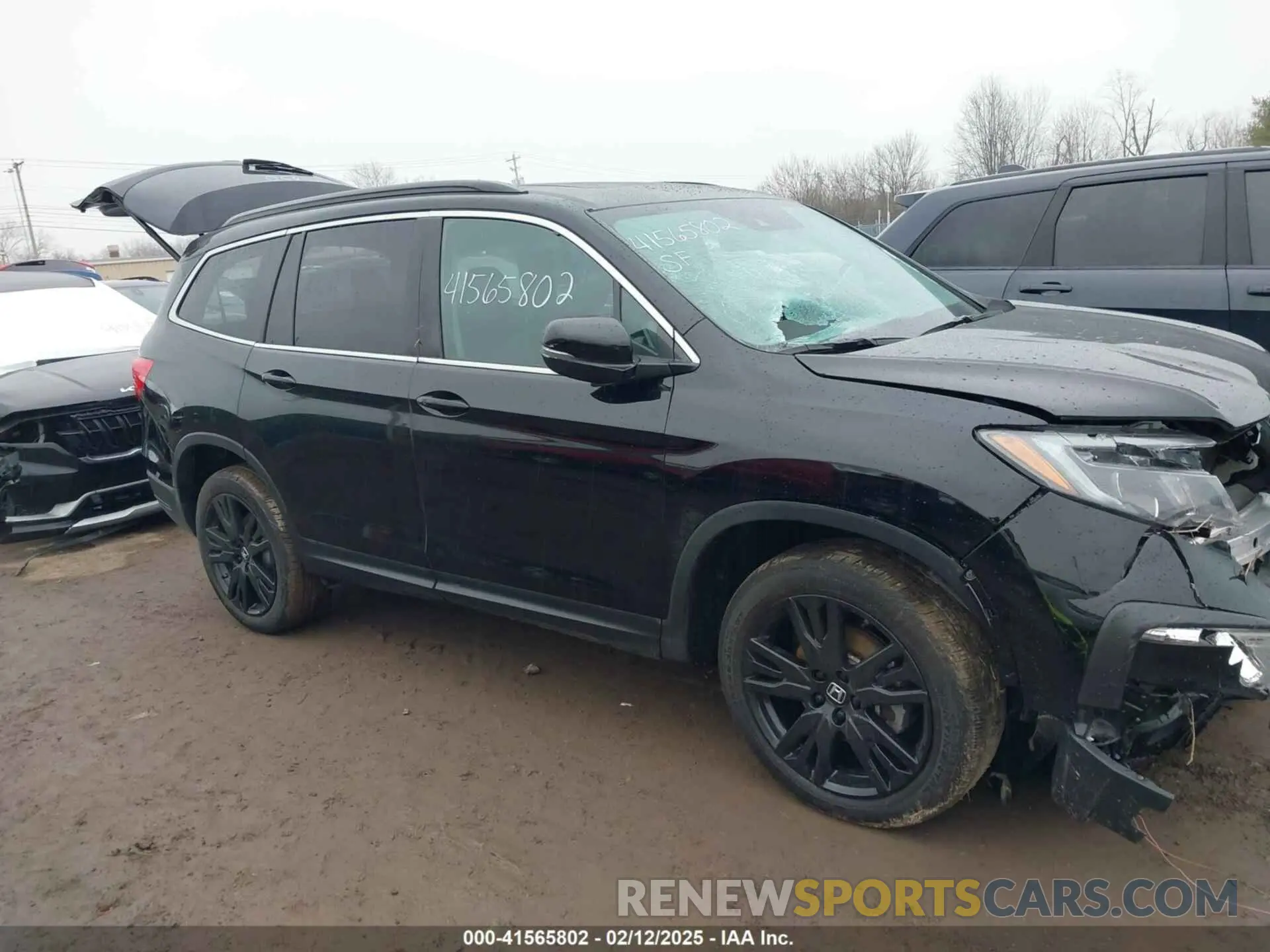 13 Photograph of a damaged car 5FNYF6H23MB047850 HONDA PILOT 2021