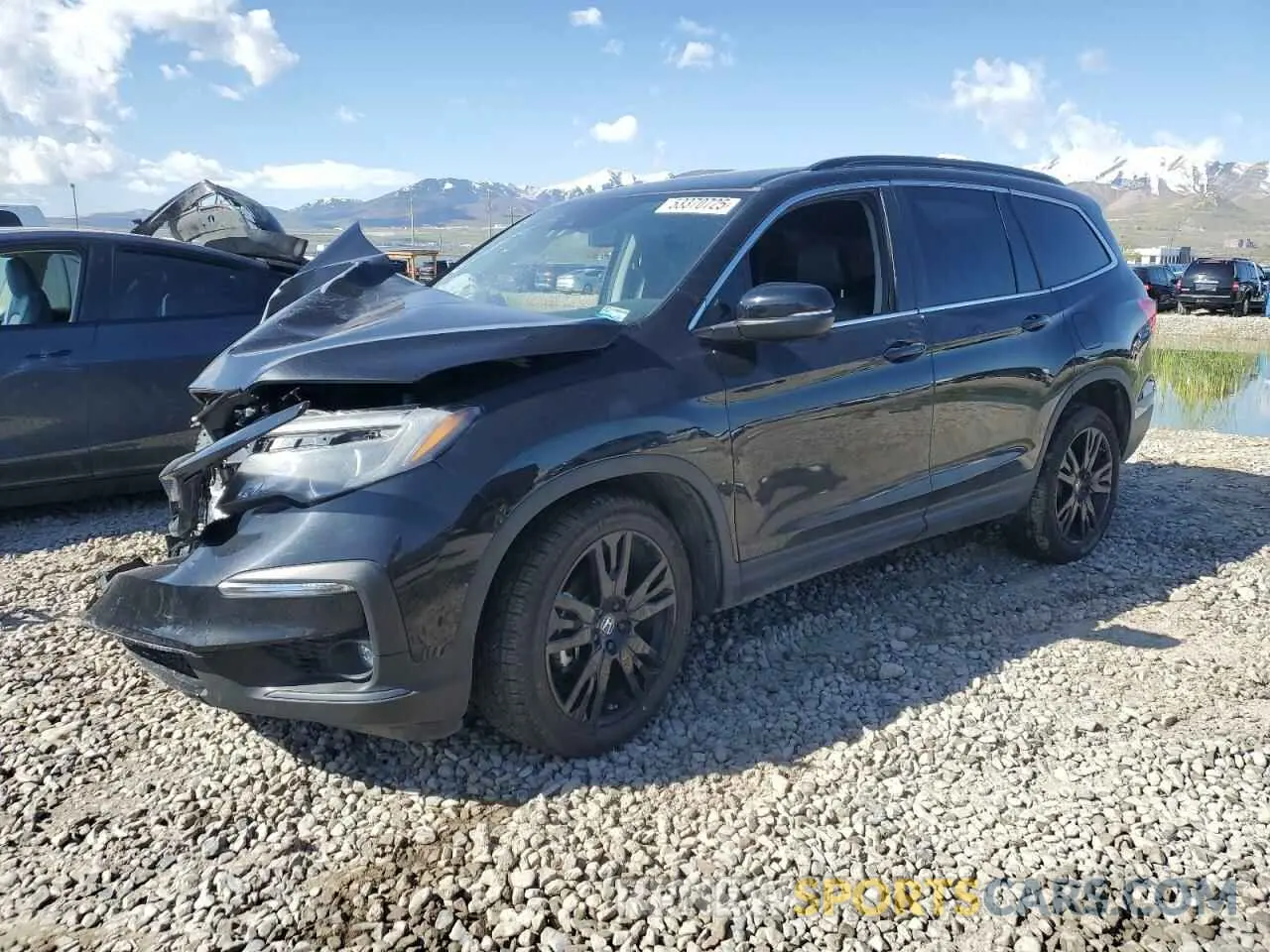 1 Фотография поврежденного автомобиля 5FNYF6H24MB041765 HONDA PILOT 2021