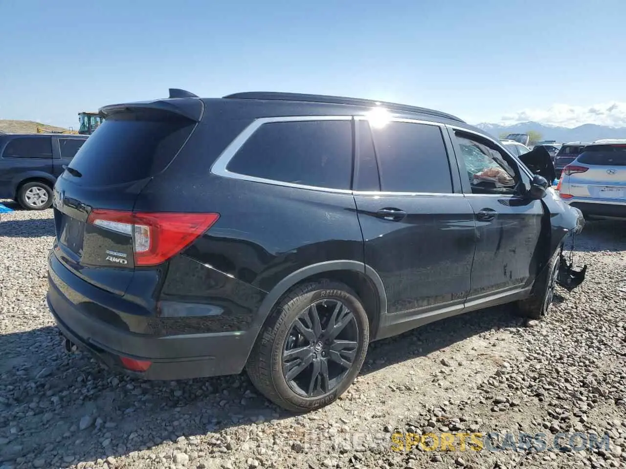 3 Фотография поврежденного автомобиля 5FNYF6H24MB041765 HONDA PILOT 2021