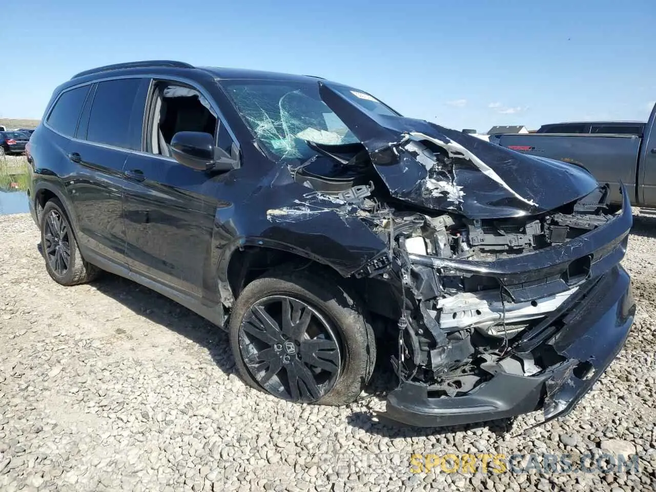 4 Фотография поврежденного автомобиля 5FNYF6H24MB041765 HONDA PILOT 2021