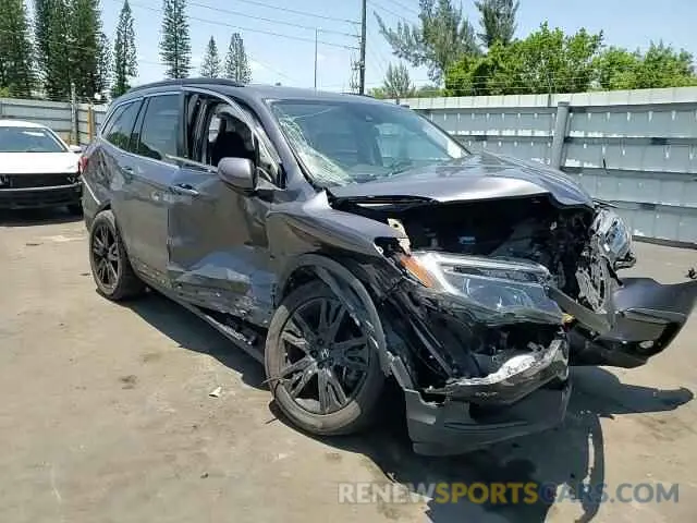 14 Photograph of a damaged car 5FNYF6H25MB009228 HONDA PILOT 2021