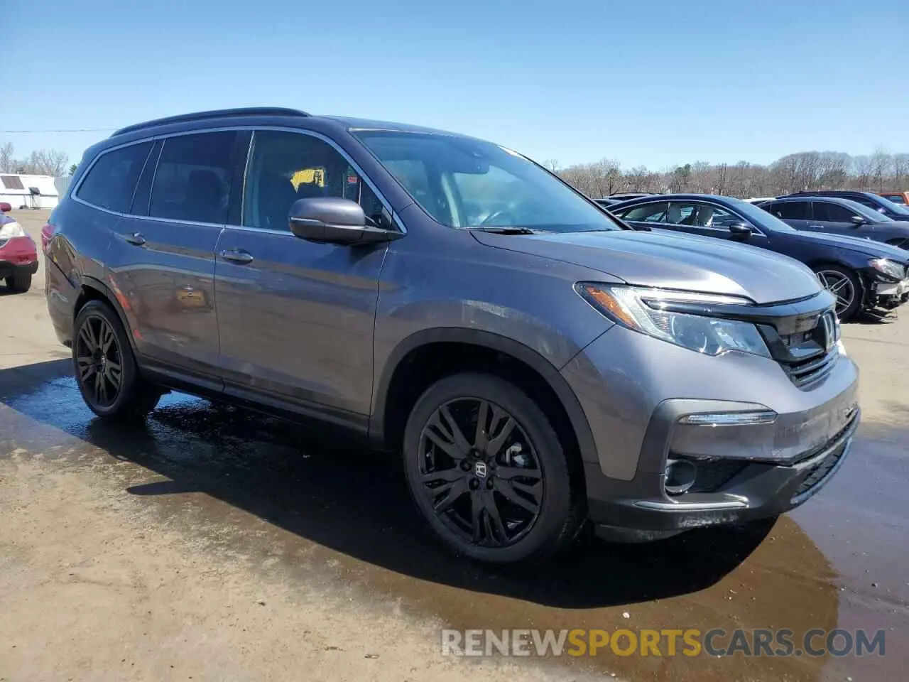 4 Фотография поврежденного автомобиля 5FNYF6H25MB013439 HONDA PILOT 2021