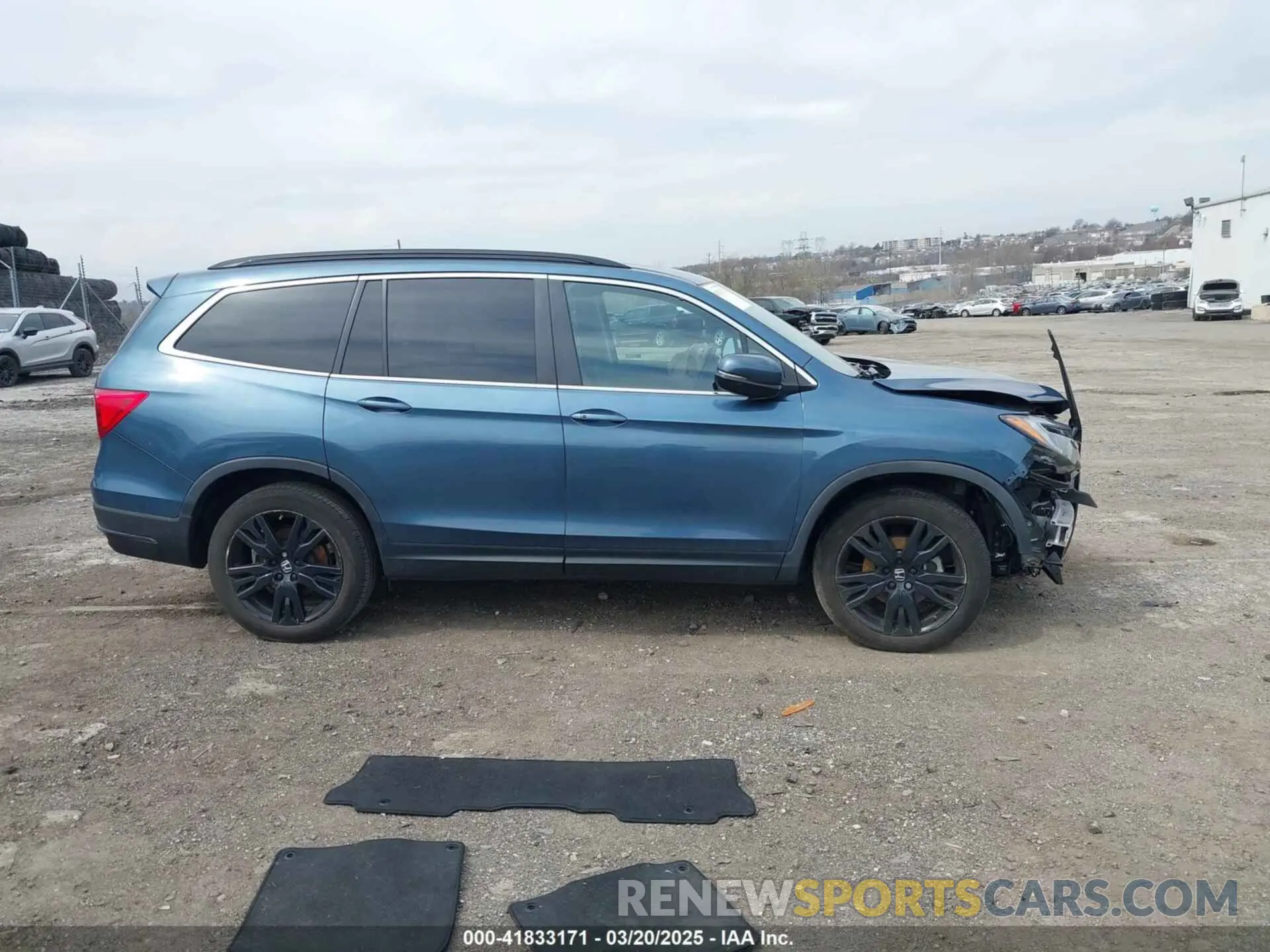 14 Фотография поврежденного автомобиля 5FNYF6H25MB024702 HONDA PILOT 2021