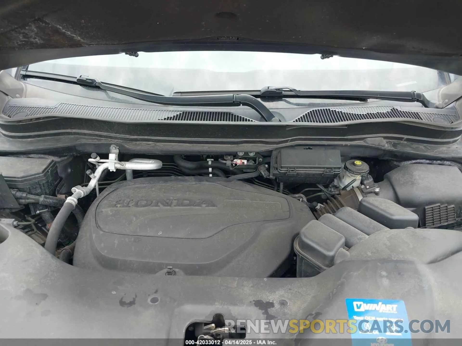 10 Фотография поврежденного автомобиля 5FNYF6H25MB078596 HONDA PILOT 2021