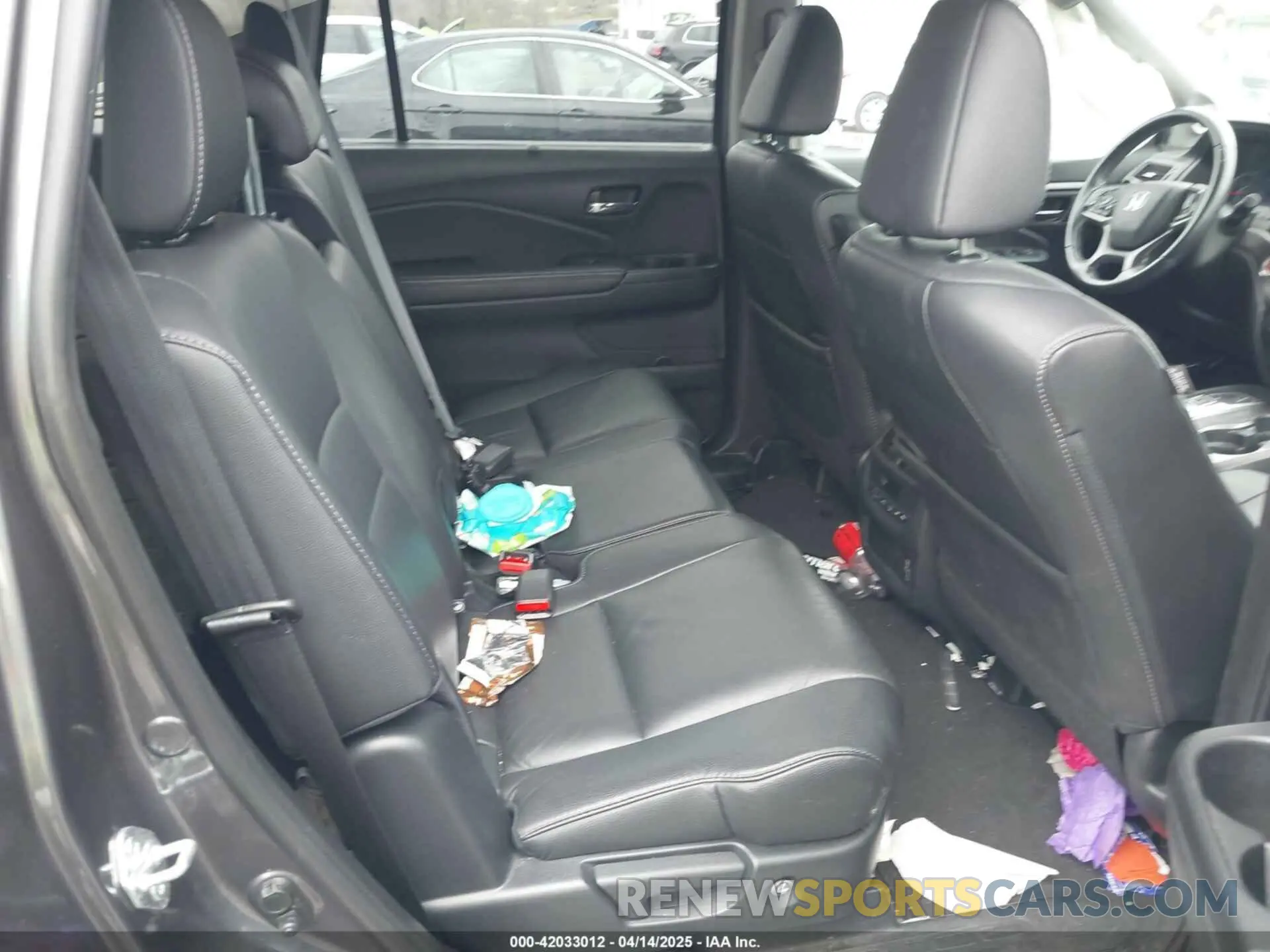 8 Фотография поврежденного автомобиля 5FNYF6H25MB078596 HONDA PILOT 2021