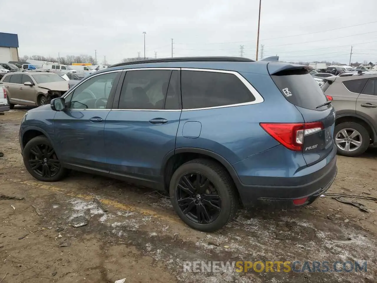 2 Фотография поврежденного автомобиля 5FNYF6H25MB083023 HONDA PILOT 2021