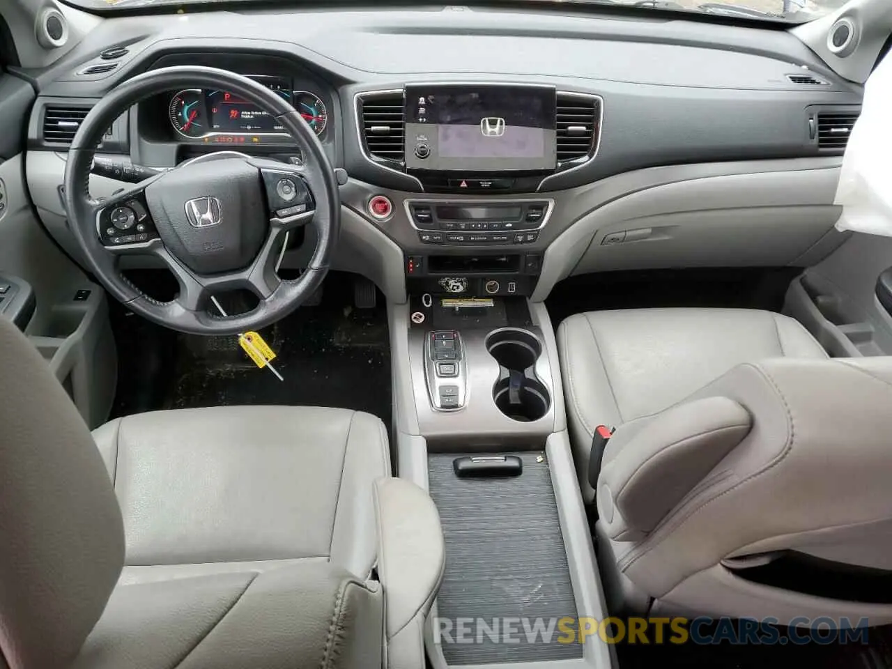 8 Фотография поврежденного автомобиля 5FNYF6H25MB083023 HONDA PILOT 2021