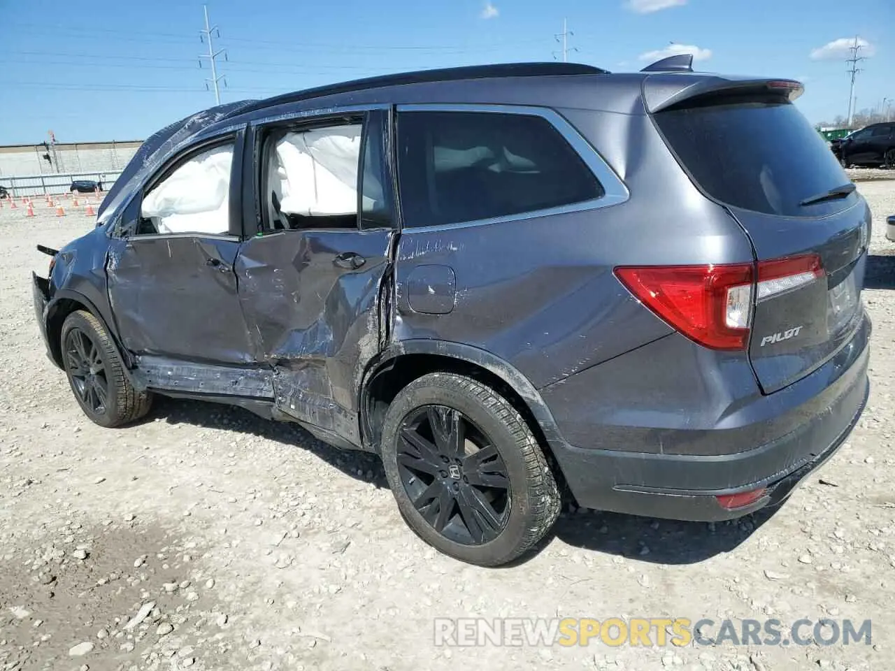 2 Photograph of a damaged car 5FNYF6H25MB088495 HONDA PILOT 2021