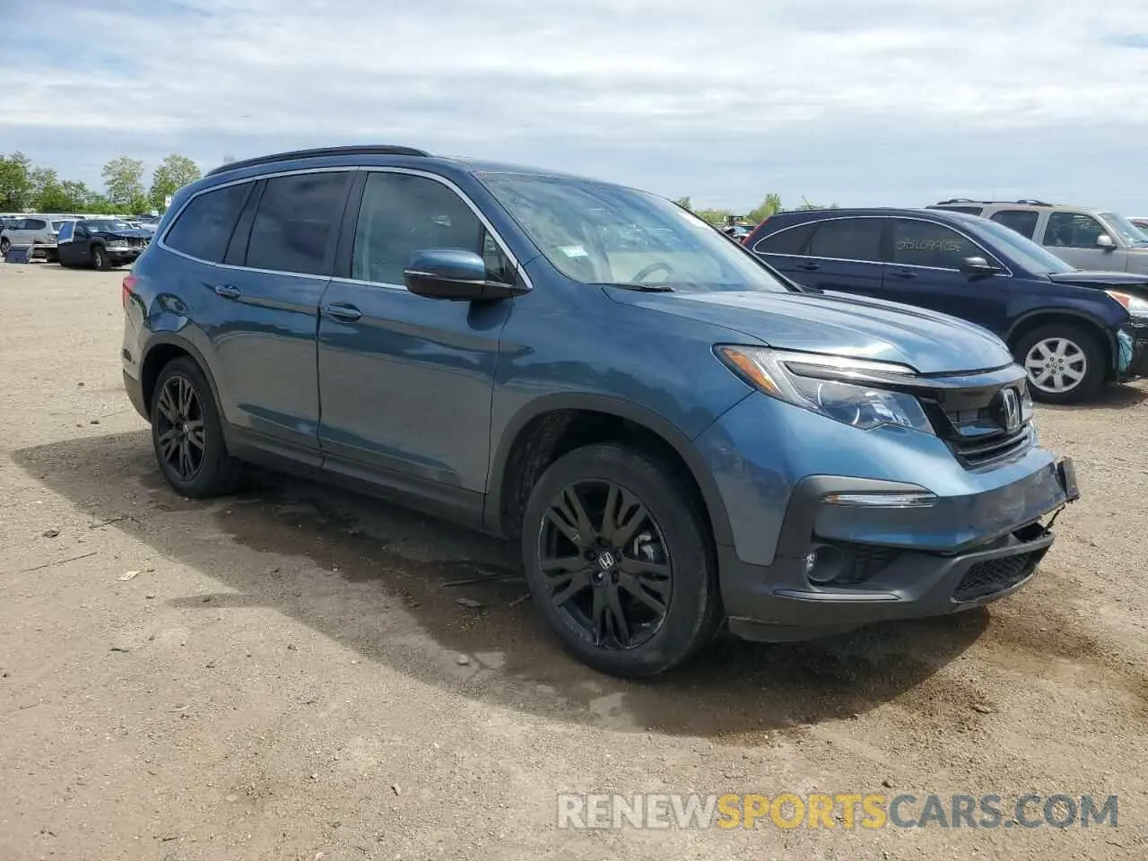 4 Фотография поврежденного автомобиля 5FNYF6H26MB014311 HONDA PILOT 2021