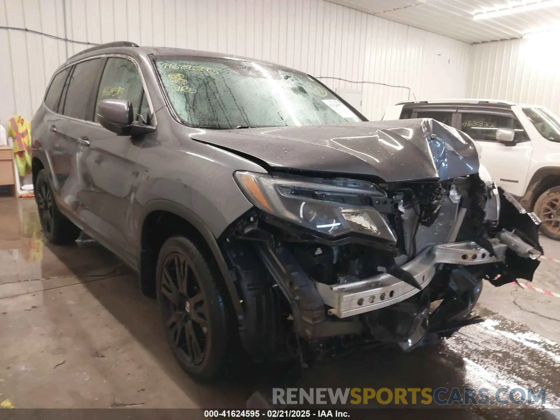 1 Фотография поврежденного автомобиля 5FNYF6H26MB014602 HONDA PILOT 2021