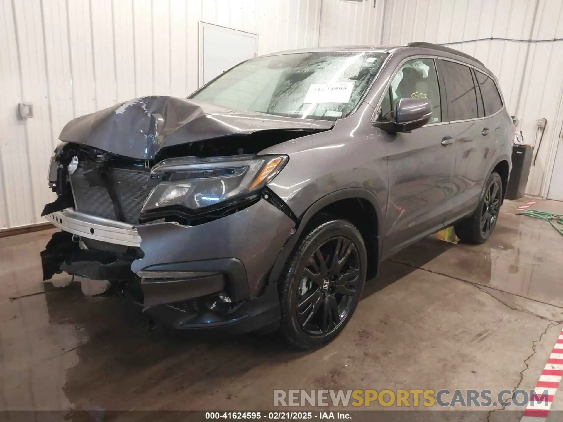 2 Фотография поврежденного автомобиля 5FNYF6H26MB014602 HONDA PILOT 2021