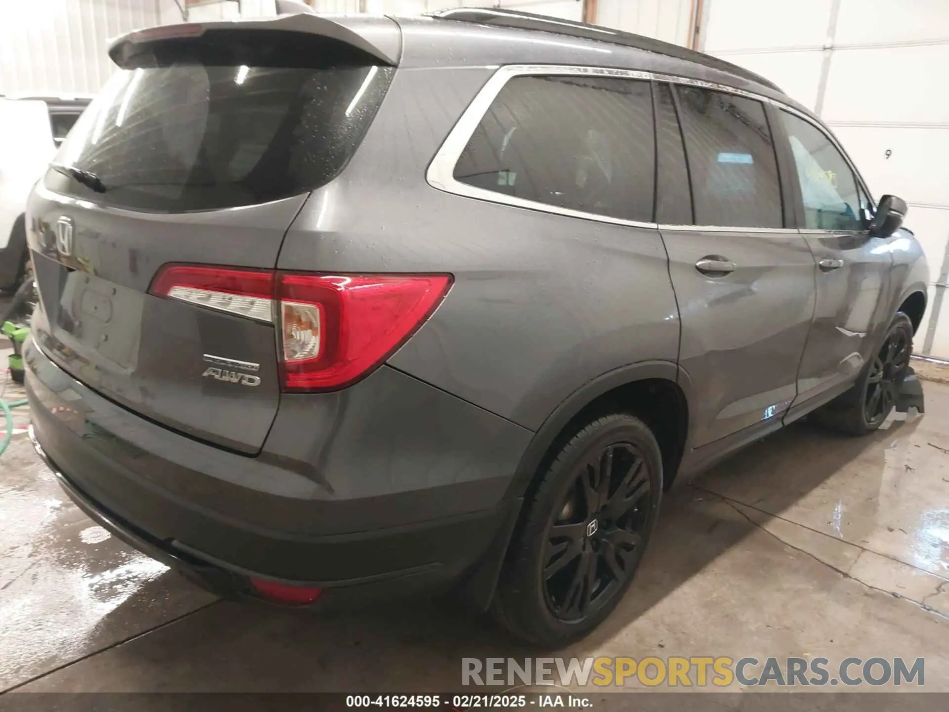 4 Фотография поврежденного автомобиля 5FNYF6H26MB014602 HONDA PILOT 2021