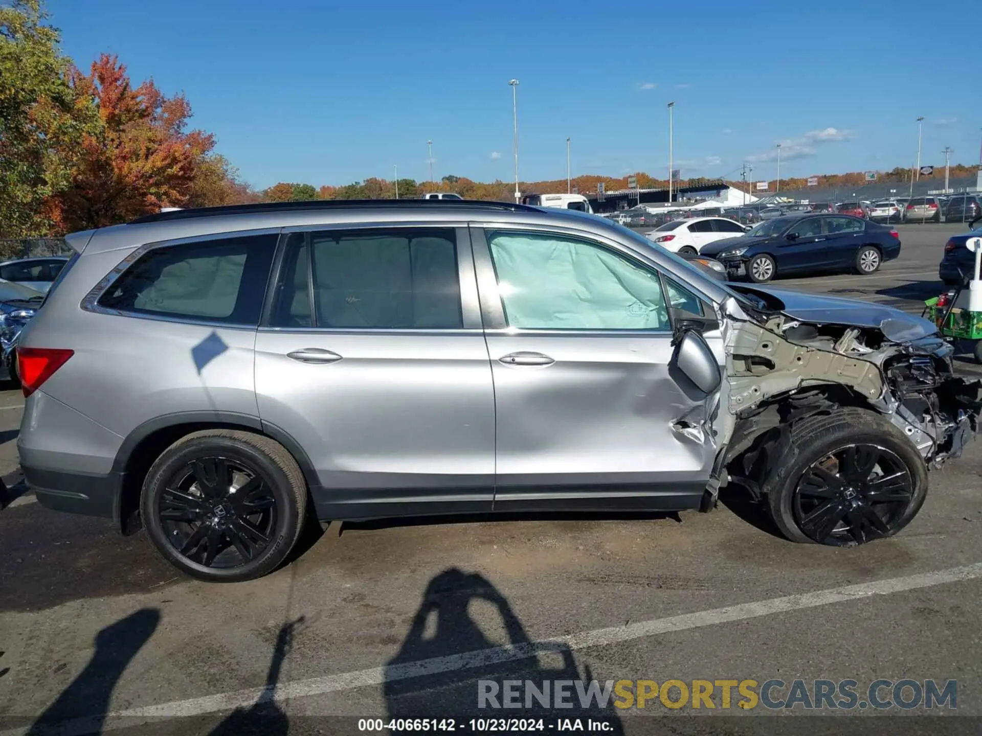 12 Фотография поврежденного автомобиля 5FNYF6H26MB051293 HONDA PILOT 2021