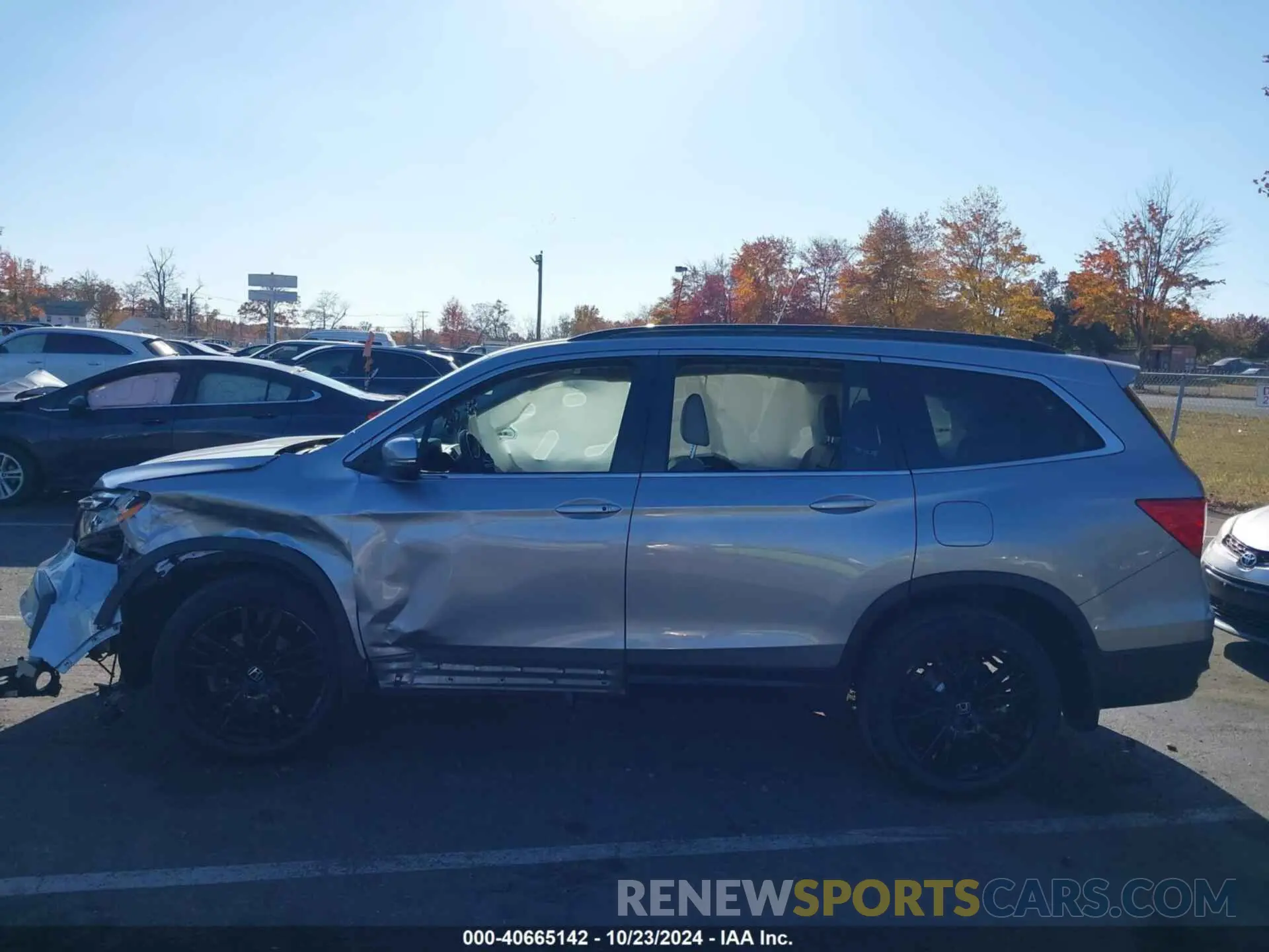 13 Фотография поврежденного автомобиля 5FNYF6H26MB051293 HONDA PILOT 2021