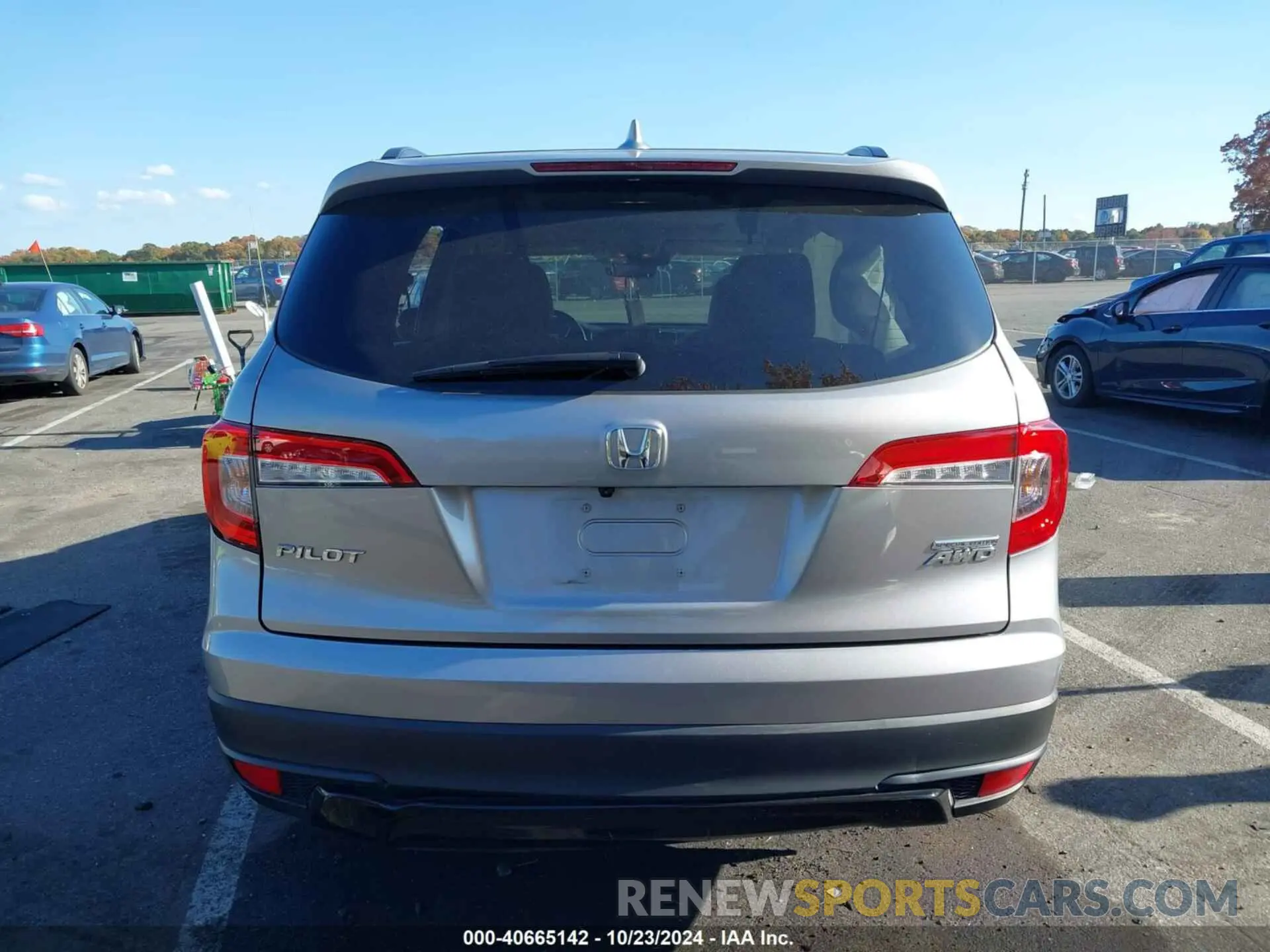 15 Фотография поврежденного автомобиля 5FNYF6H26MB051293 HONDA PILOT 2021