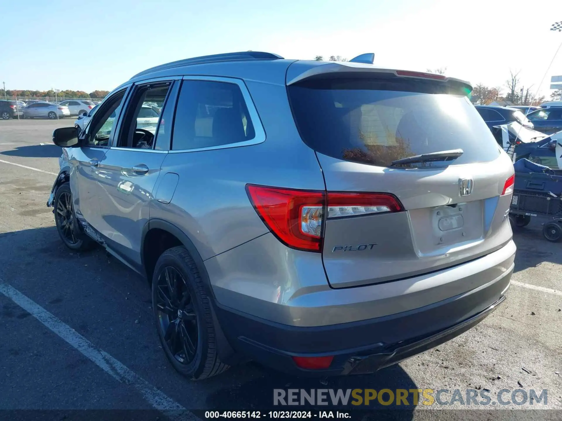 3 Фотография поврежденного автомобиля 5FNYF6H26MB051293 HONDA PILOT 2021