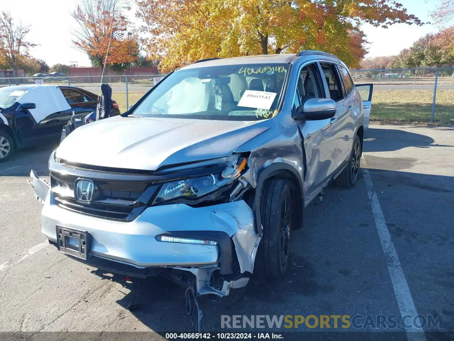 6 Фотография поврежденного автомобиля 5FNYF6H26MB051293 HONDA PILOT 2021