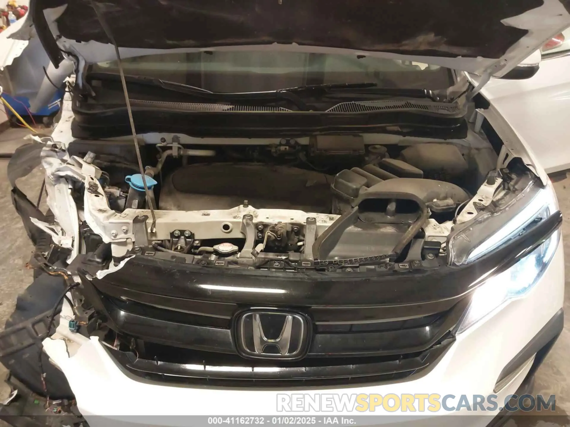 10 Photograph of a damaged car 5FNYF6H26MB086397 HONDA PILOT 2021