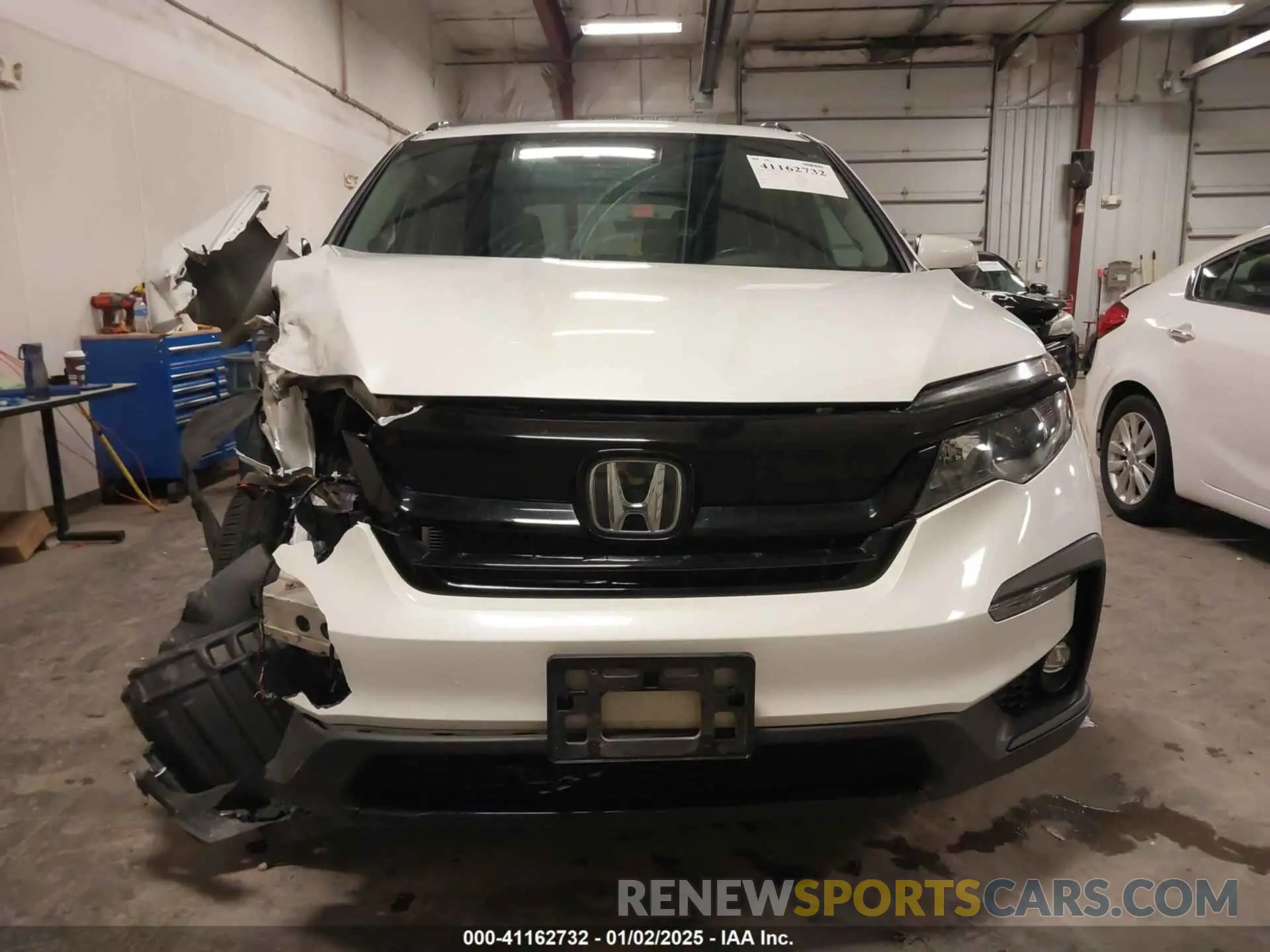 13 Photograph of a damaged car 5FNYF6H26MB086397 HONDA PILOT 2021