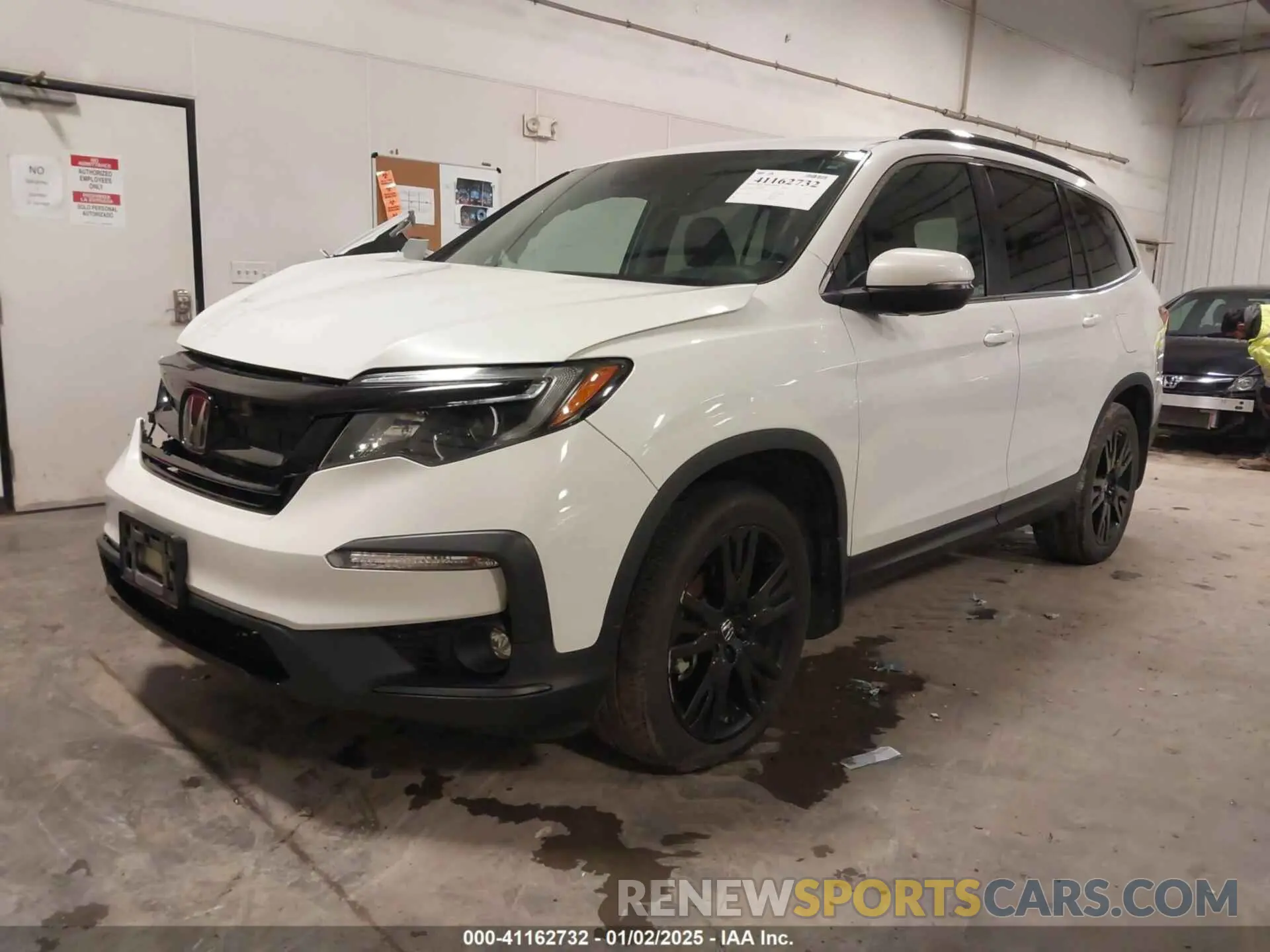2 Photograph of a damaged car 5FNYF6H26MB086397 HONDA PILOT 2021