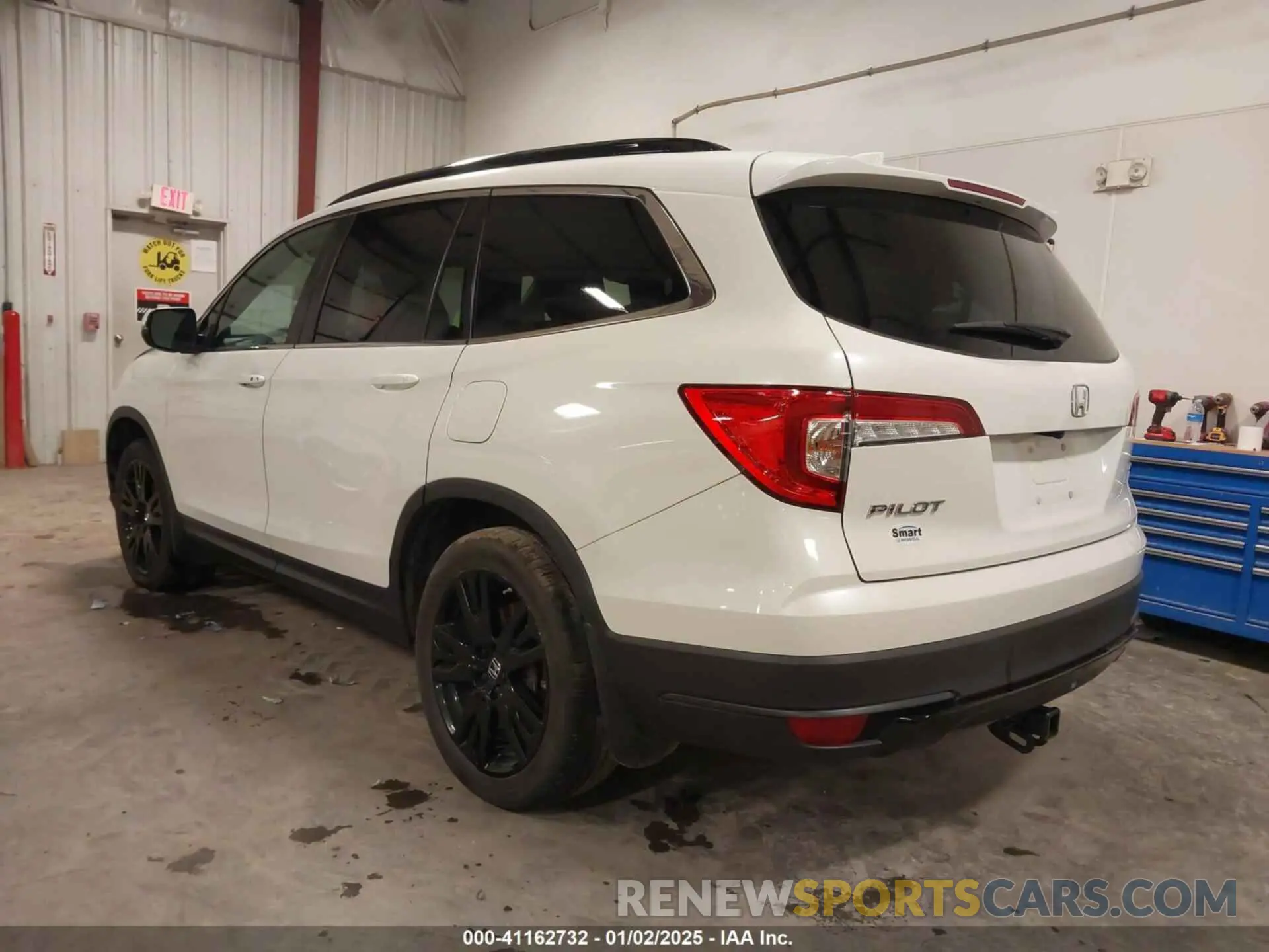 3 Photograph of a damaged car 5FNYF6H26MB086397 HONDA PILOT 2021