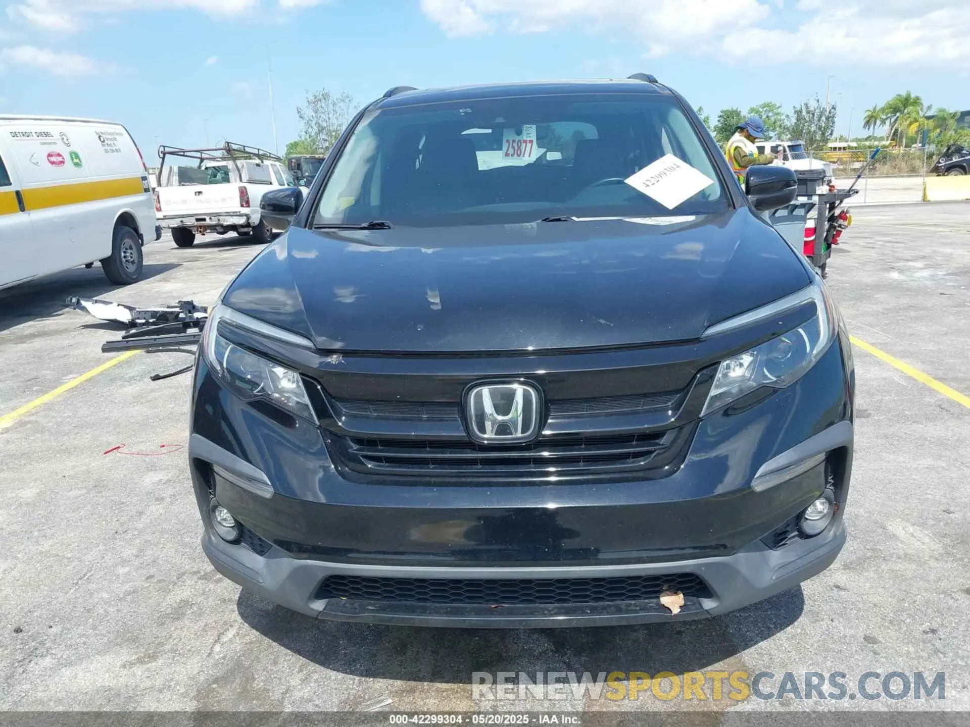 13 Фотография поврежденного автомобиля 5FNYF6H26MB093835 HONDA PILOT 2021