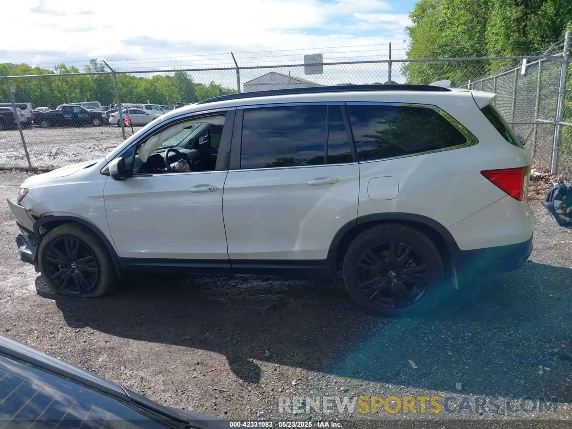 15 Photograph of a damaged car 5FNYF6H26MB102565 HONDA PILOT 2021