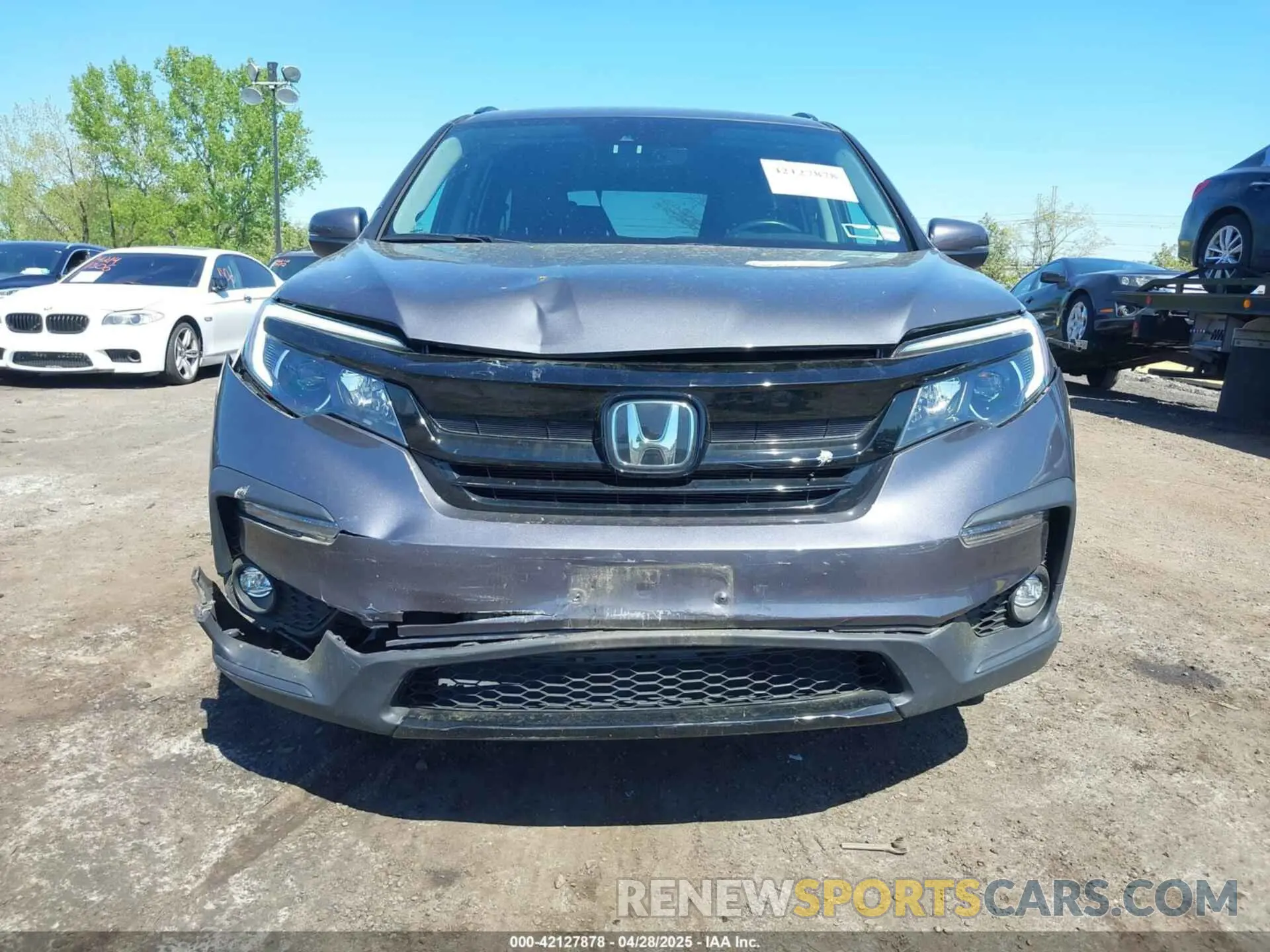 12 Фотография поврежденного автомобиля 5FNYF6H27MB043638 HONDA PILOT 2021