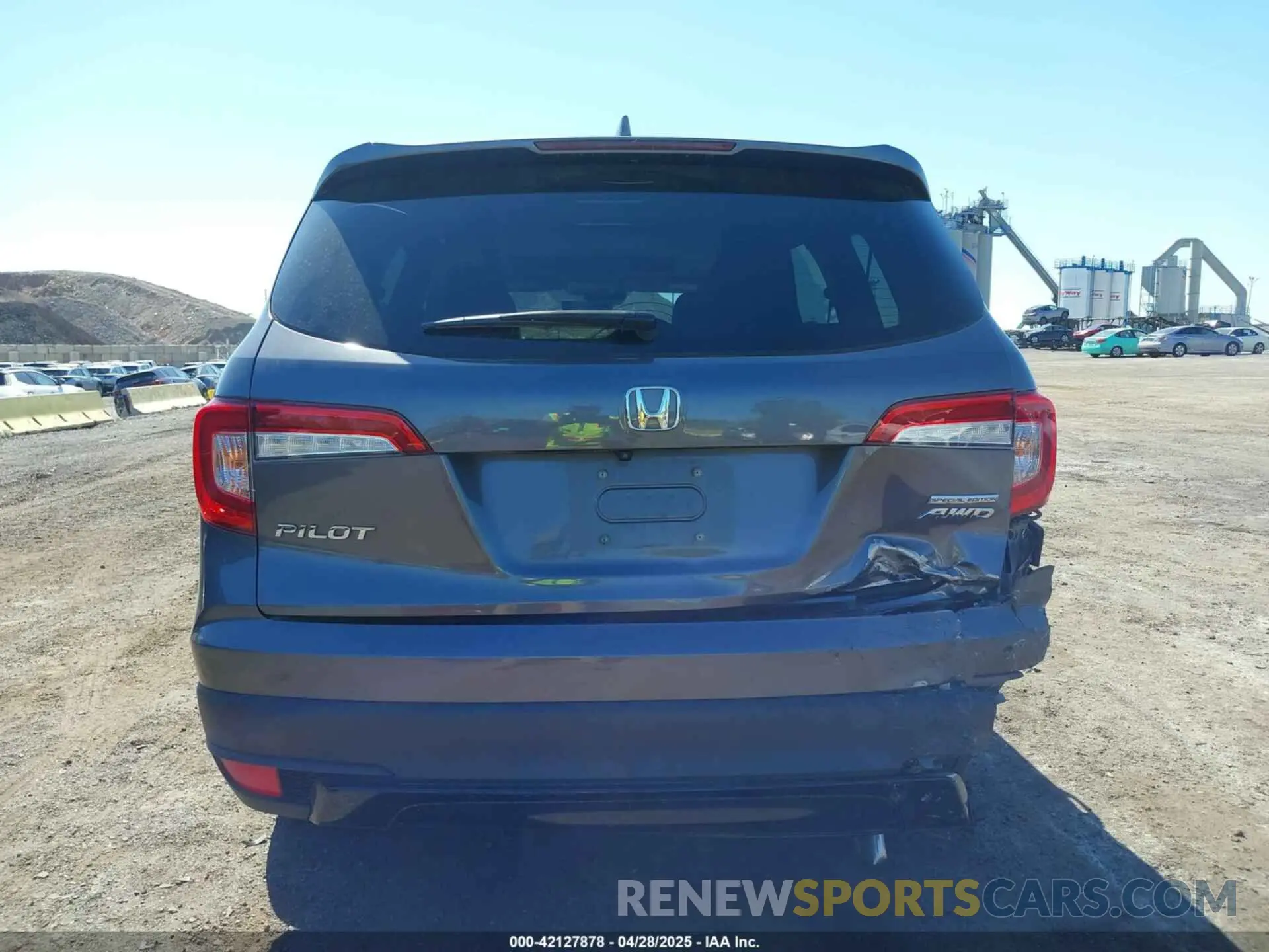 16 Фотография поврежденного автомобиля 5FNYF6H27MB043638 HONDA PILOT 2021